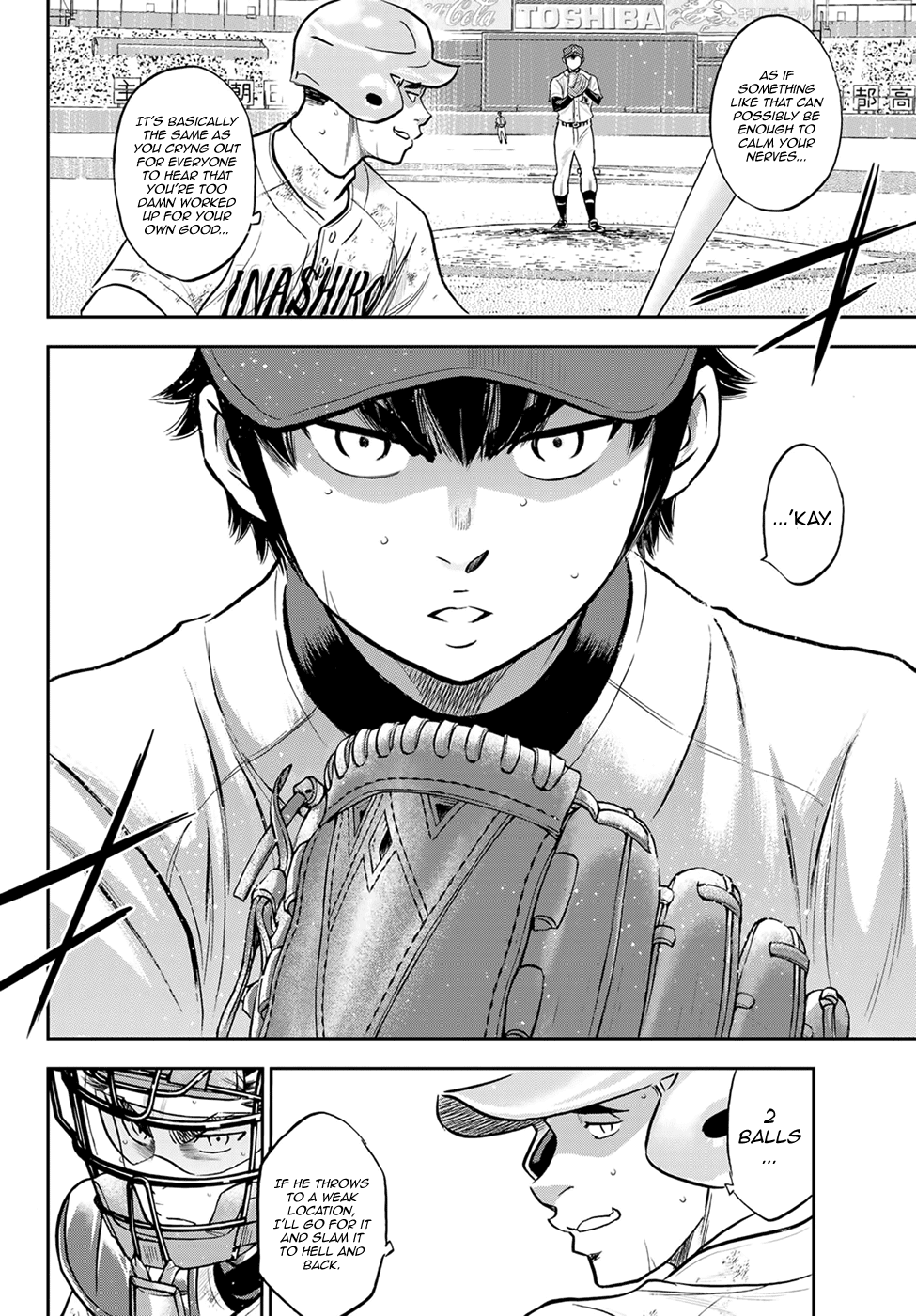 Daiya No A - Act Ii - Chapter 288: Deep Breaths On The Mound