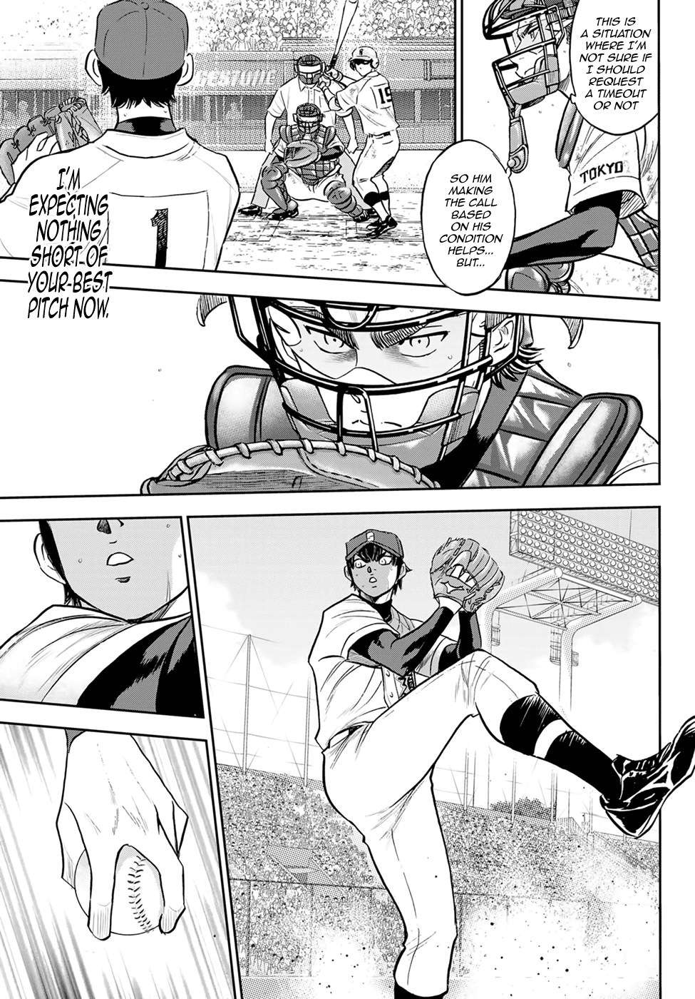 Daiya No A - Act Ii - Chapter 288: Deep Breaths On The Mound