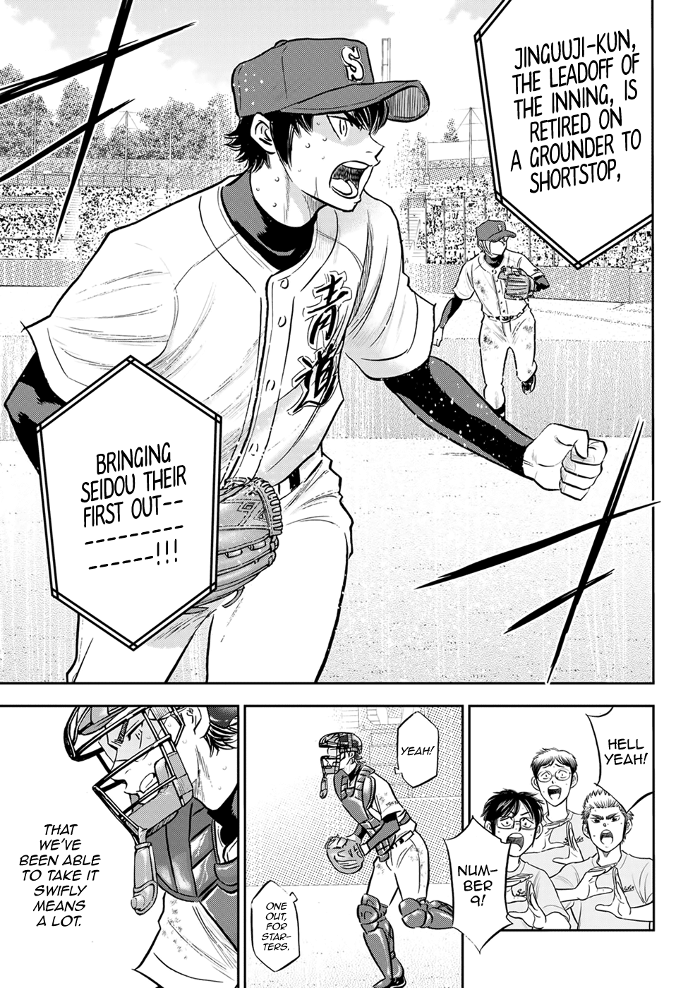 Daiya No A - Act Ii - Chapter 288: Deep Breaths On The Mound