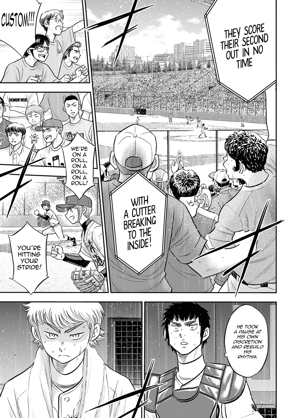 Daiya No A - Act Ii - Chapter 288: Deep Breaths On The Mound