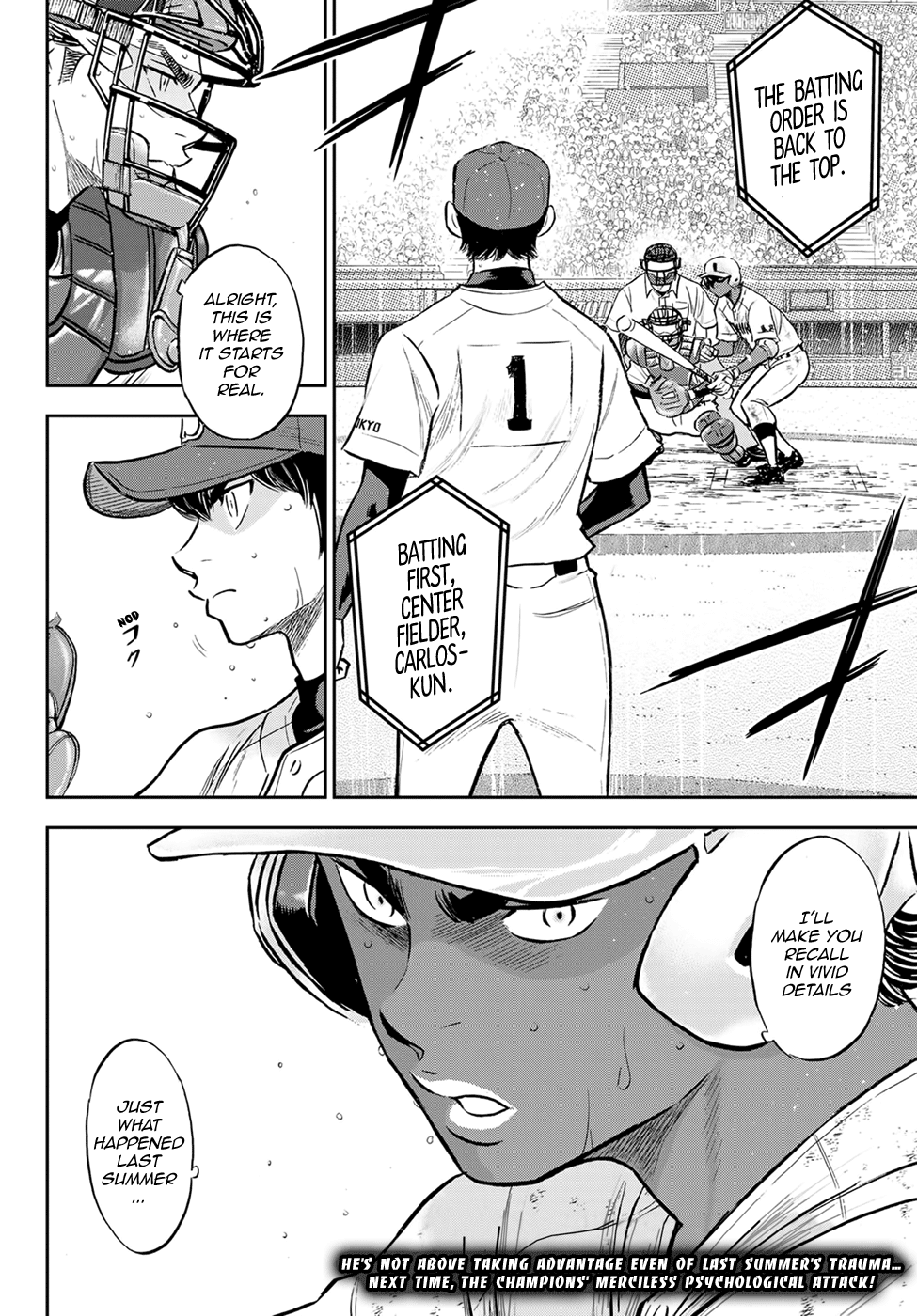 Daiya No A - Act Ii - Chapter 288: Deep Breaths On The Mound