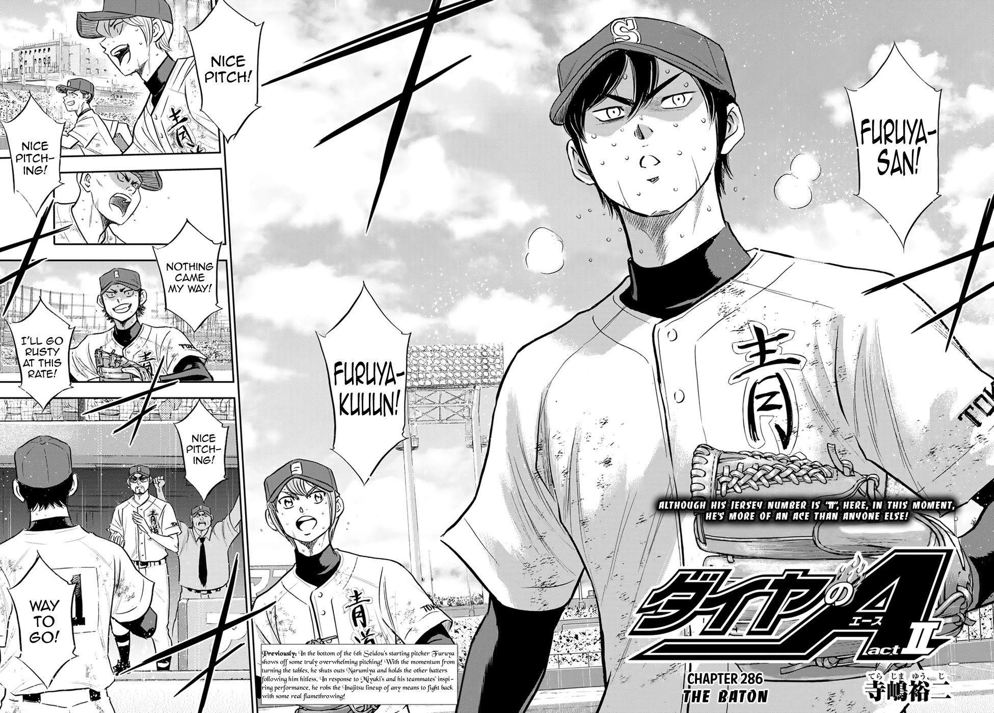 Daiya No A - Act Ii - Chapter 286: The Baton