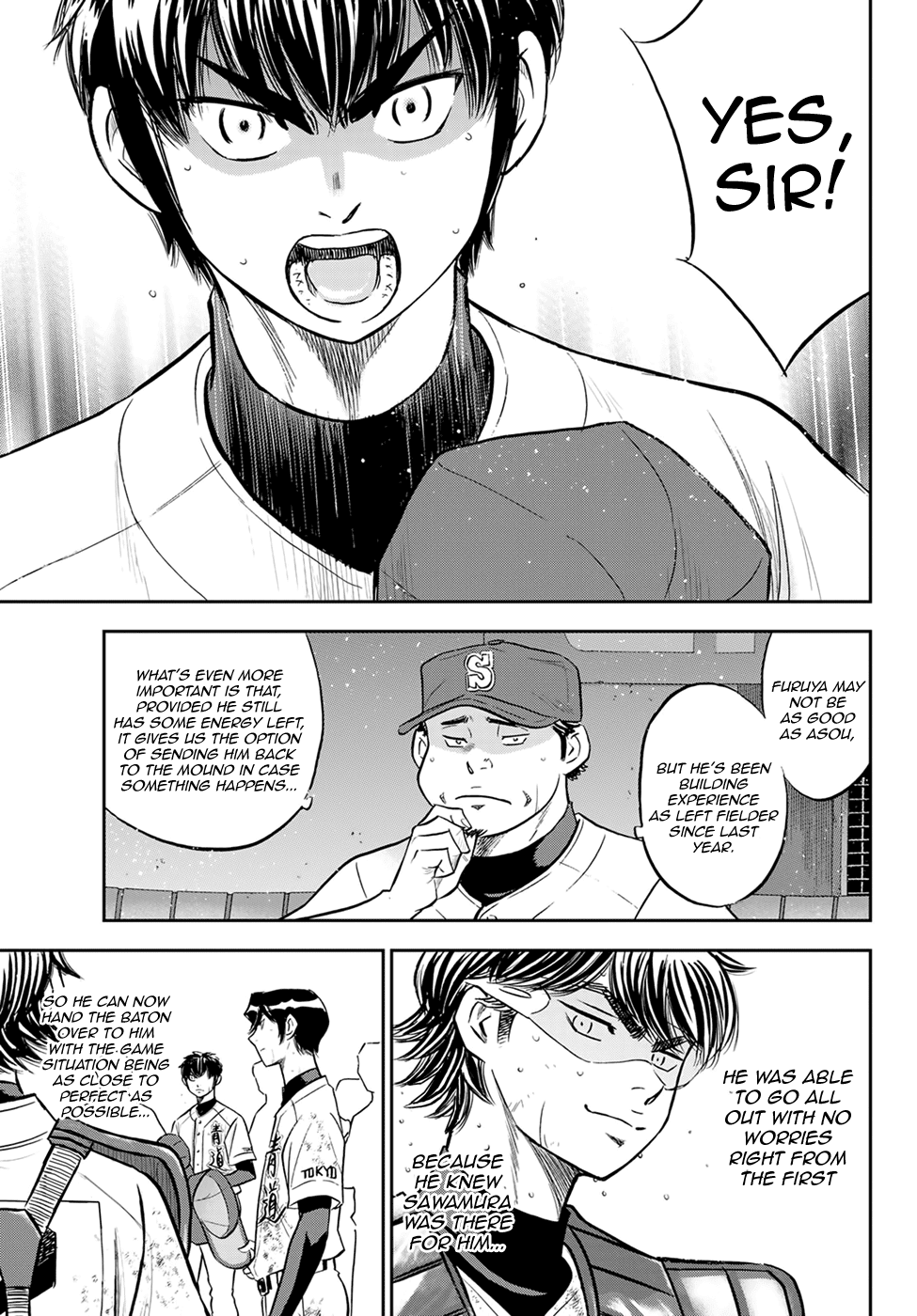 Daiya No A - Act Ii - Chapter 286: The Baton