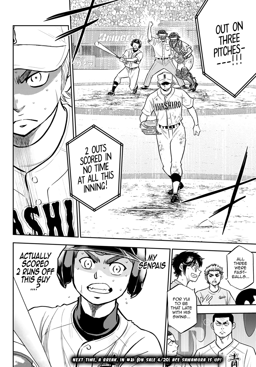 Daiya No A - Act Ii - Chapter 286: The Baton