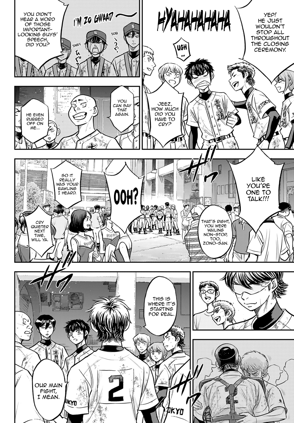 Daiya No A - Act Ii - Chapter 306: The Poem About You Who Fought