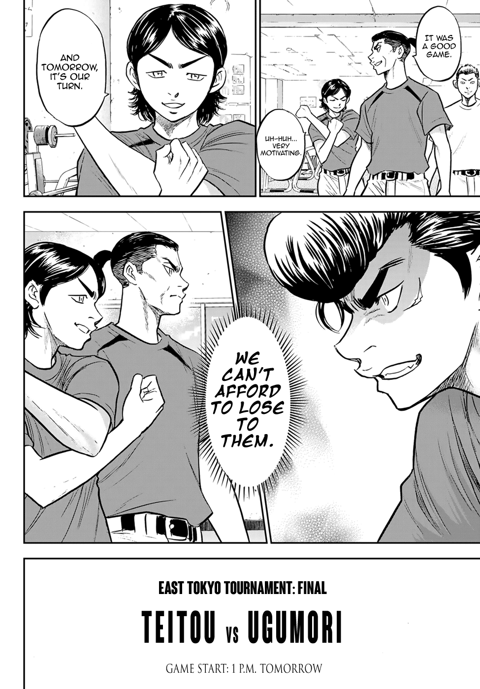 Daiya No A - Act Ii - Chapter 306: The Poem About You Who Fought