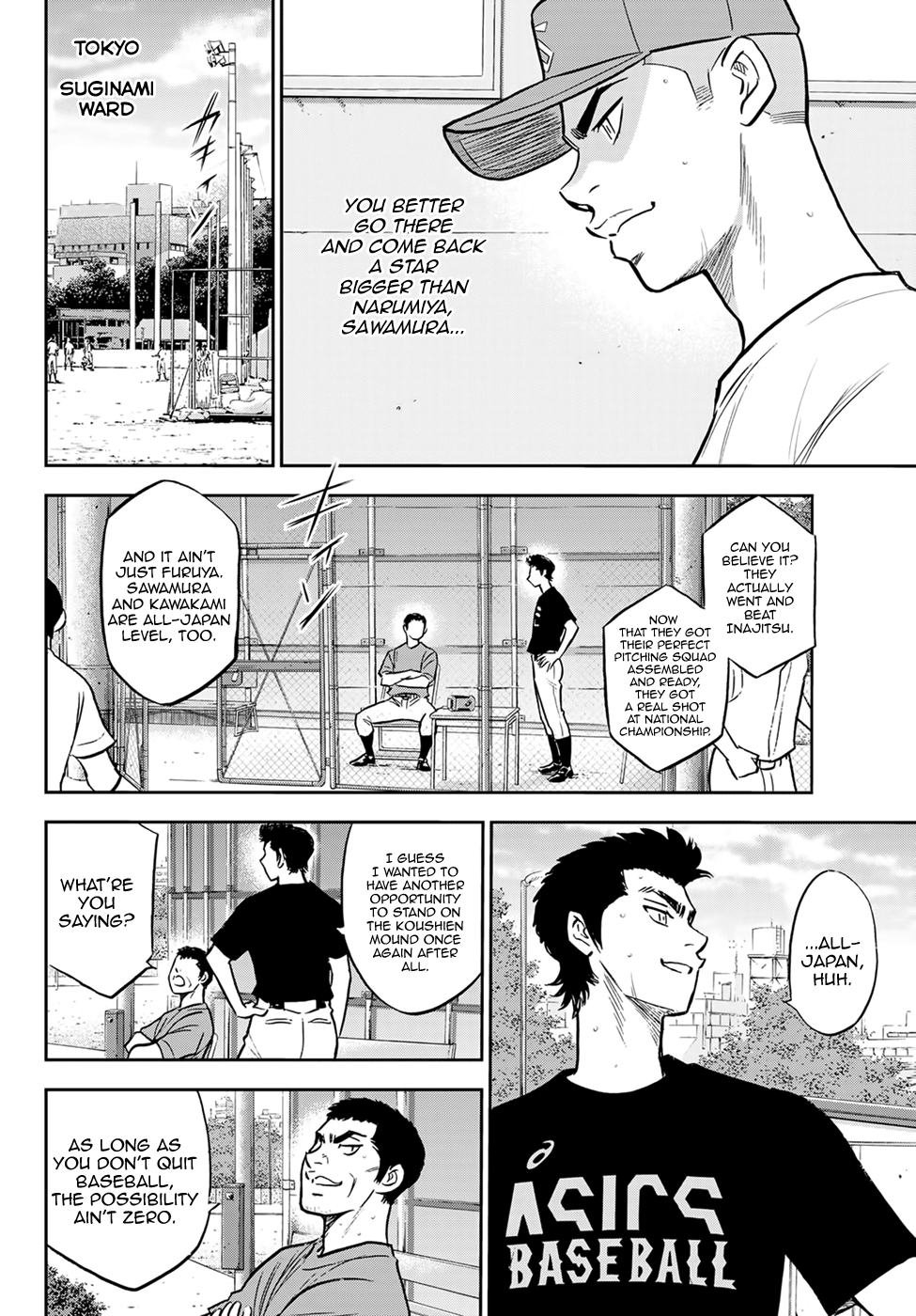 Daiya No A - Act Ii - Chapter 306: The Poem About You Who Fought