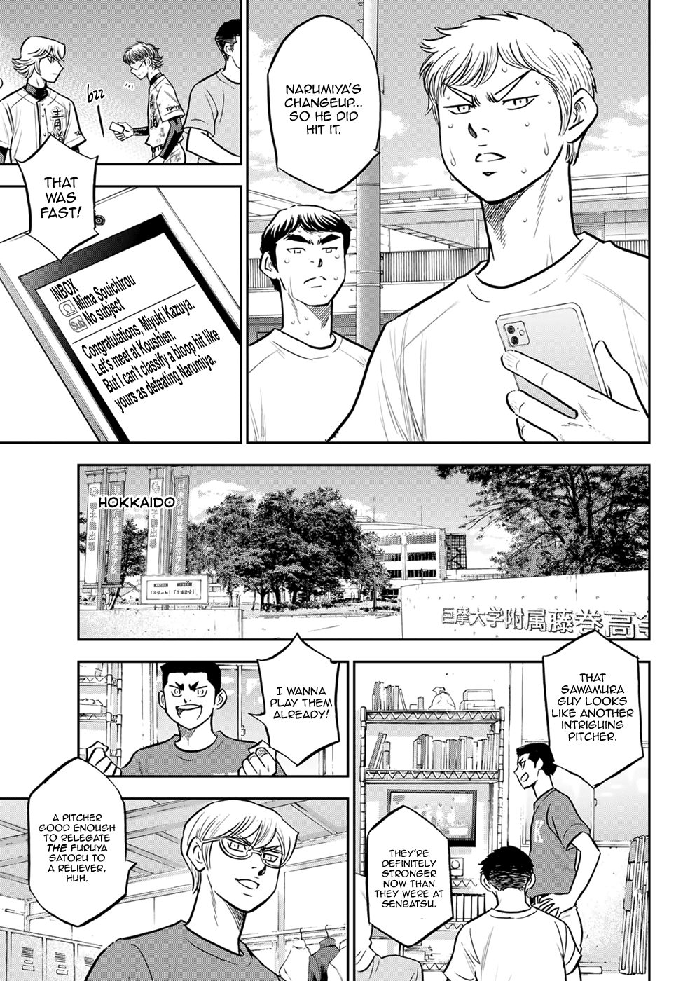 Daiya No A - Act Ii - Chapter 306: The Poem About You Who Fought