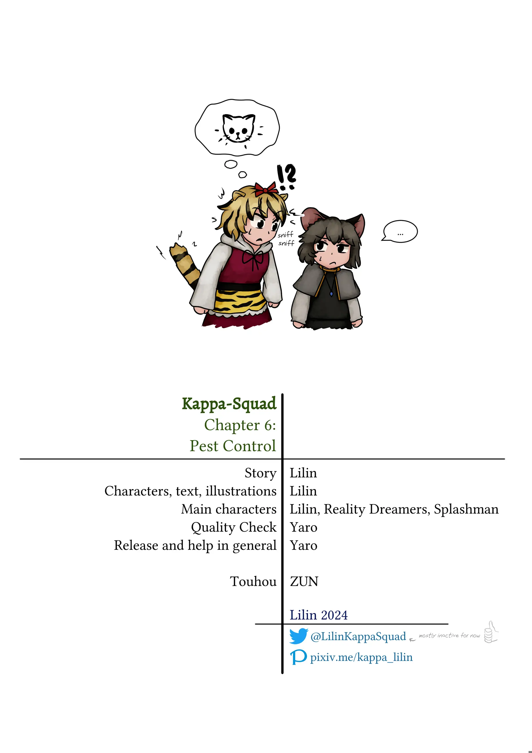 Touhou - Kappa-Squad - Vol.0 Chapter 6: Pest Control