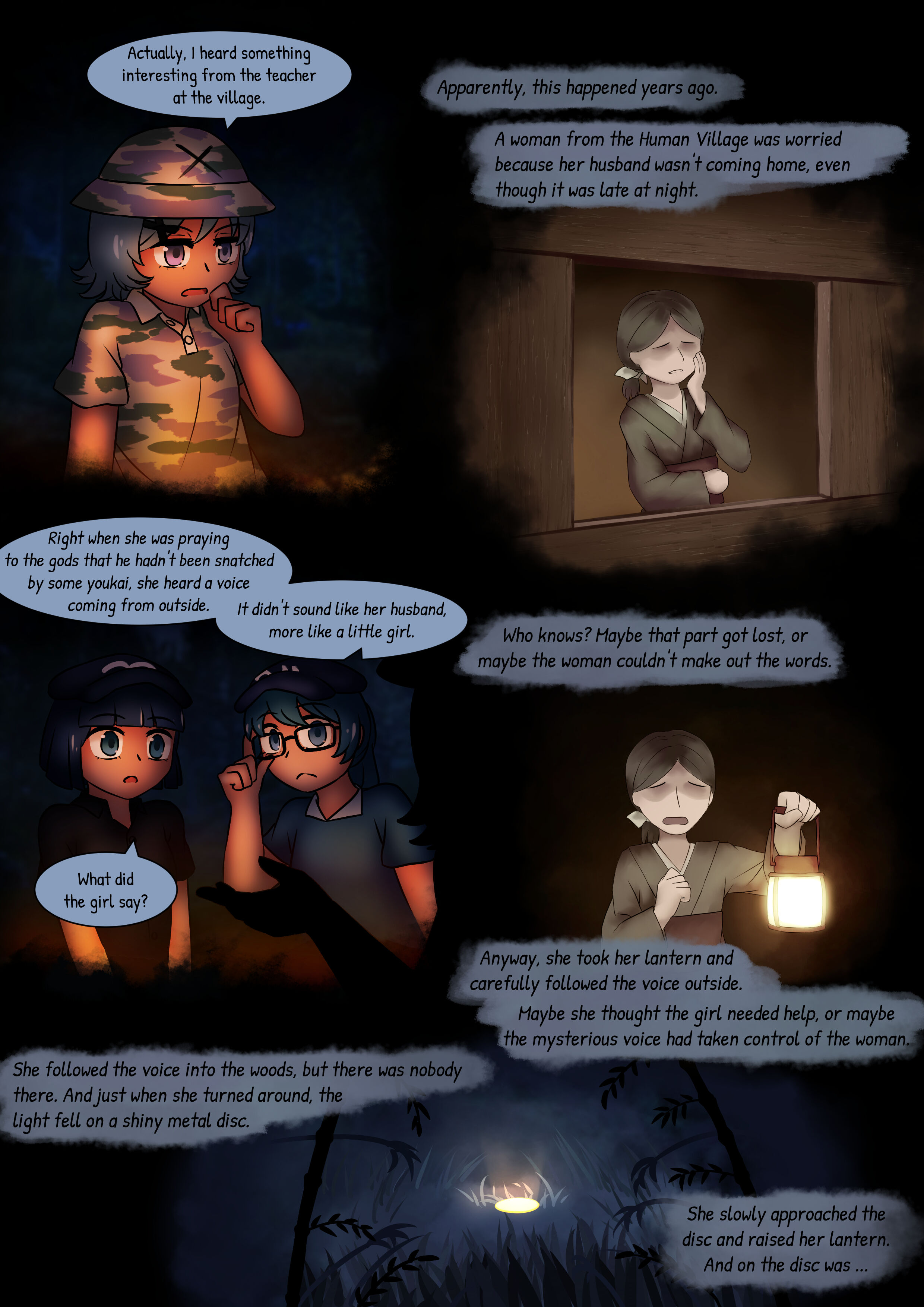 Touhou - Kappa-Squad - Vol.0 Chapter 5: The Campfire, Stars And A Spook