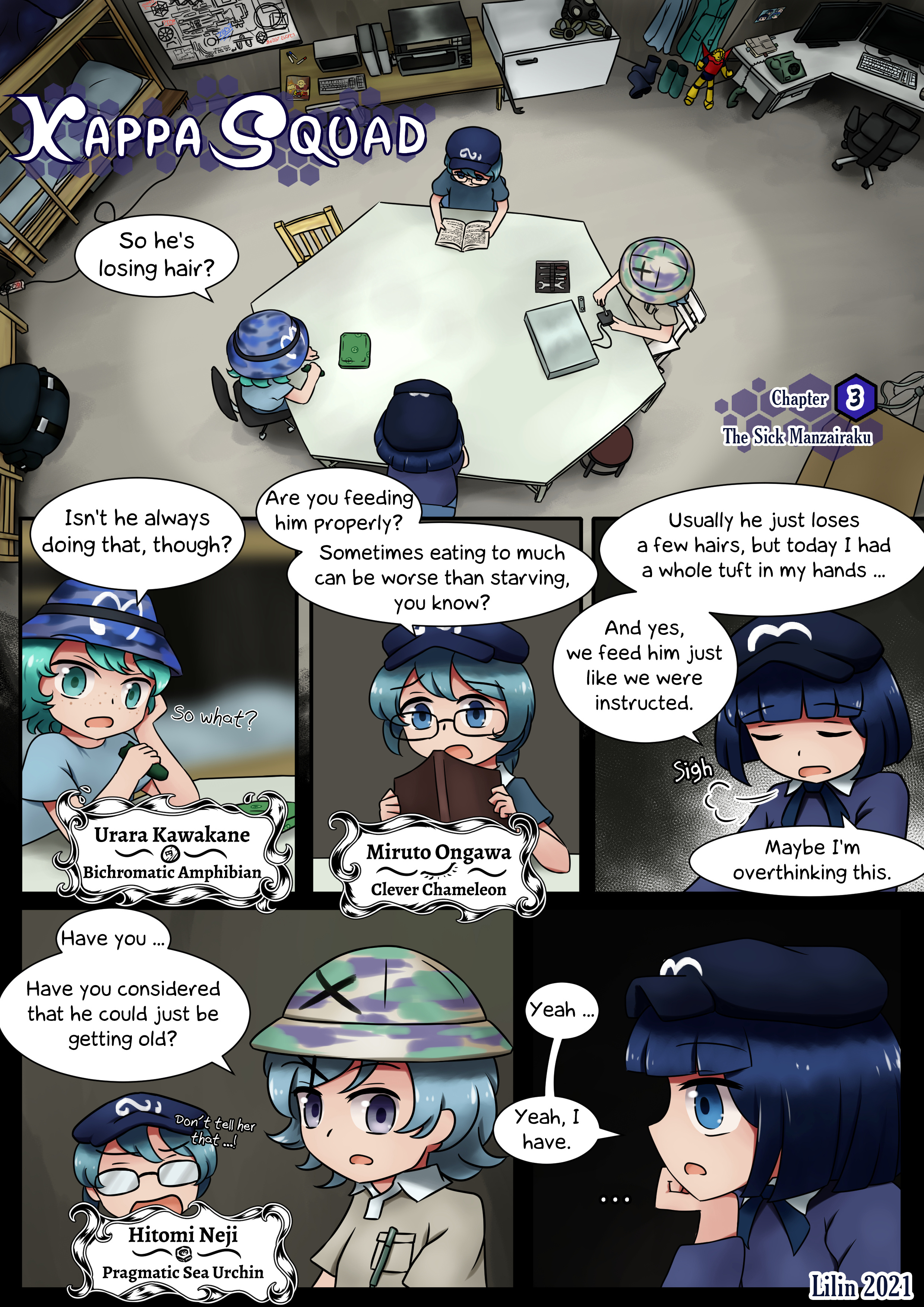 Touhou - Kappa-Squad - Vol.0 Chapter 3: The Sick Manzairaku