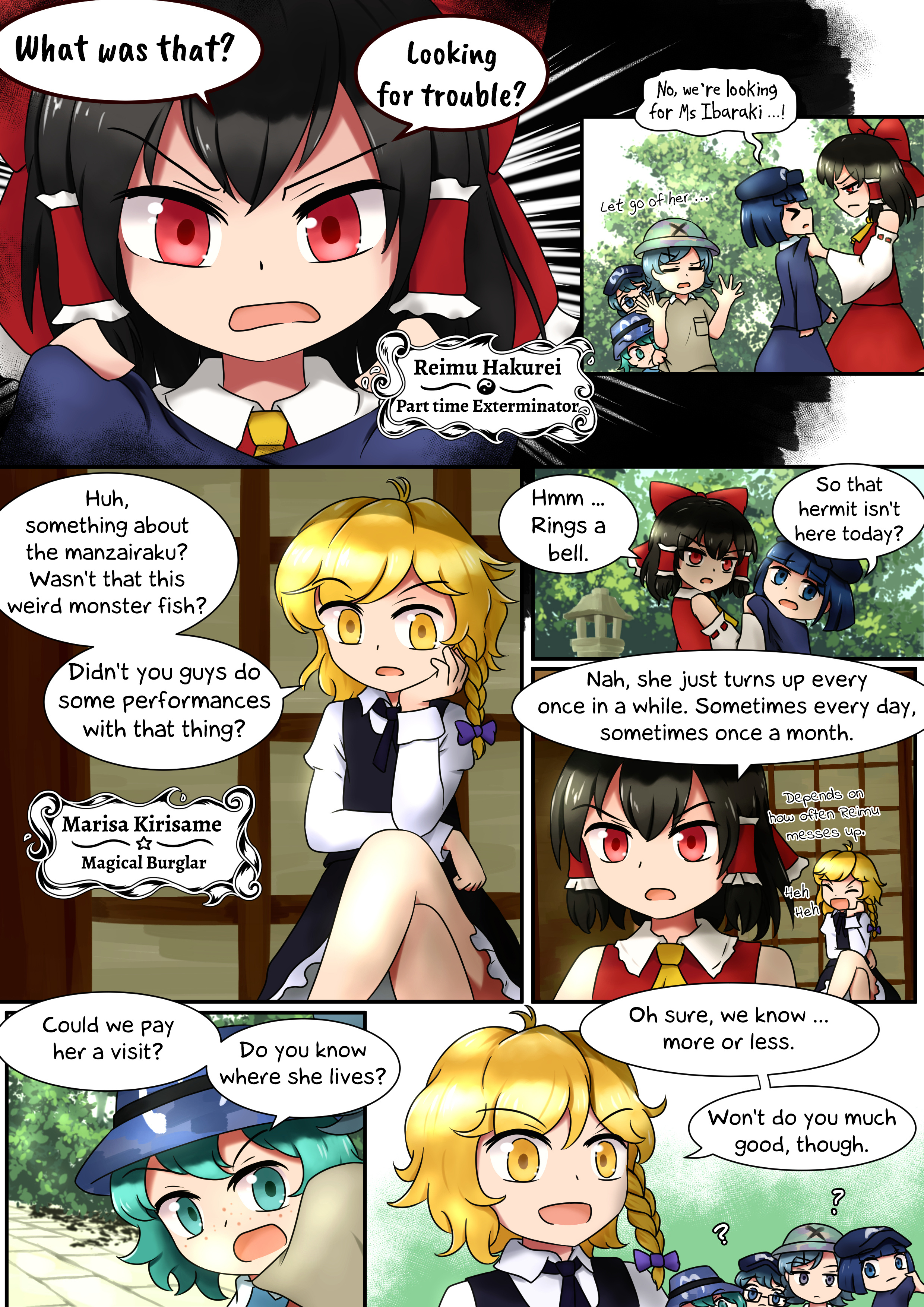 Touhou - Kappa-Squad - Vol.0 Chapter 3: The Sick Manzairaku