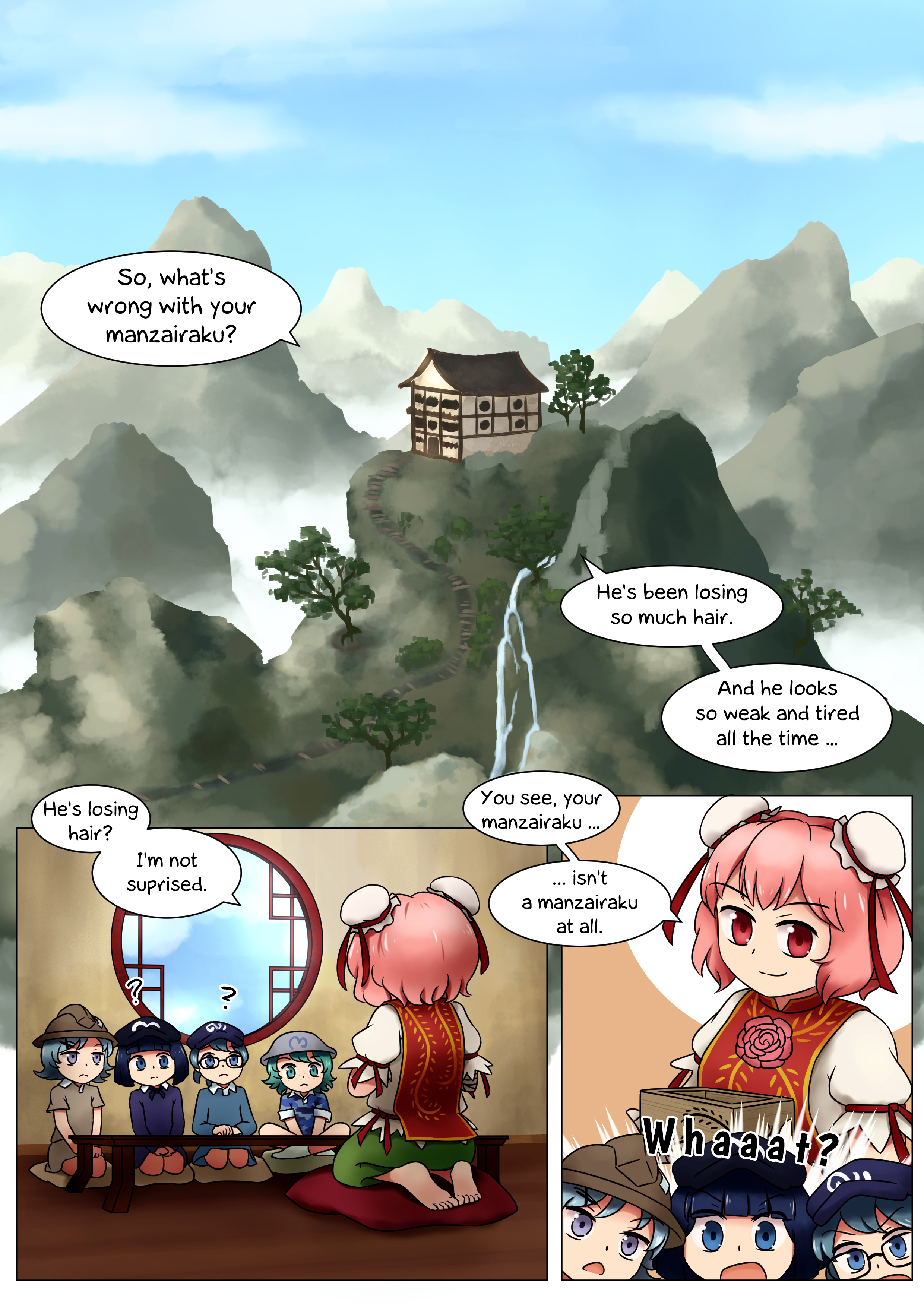 Touhou - Kappa-Squad - Vol.0 Chapter 3: The Sick Manzairaku