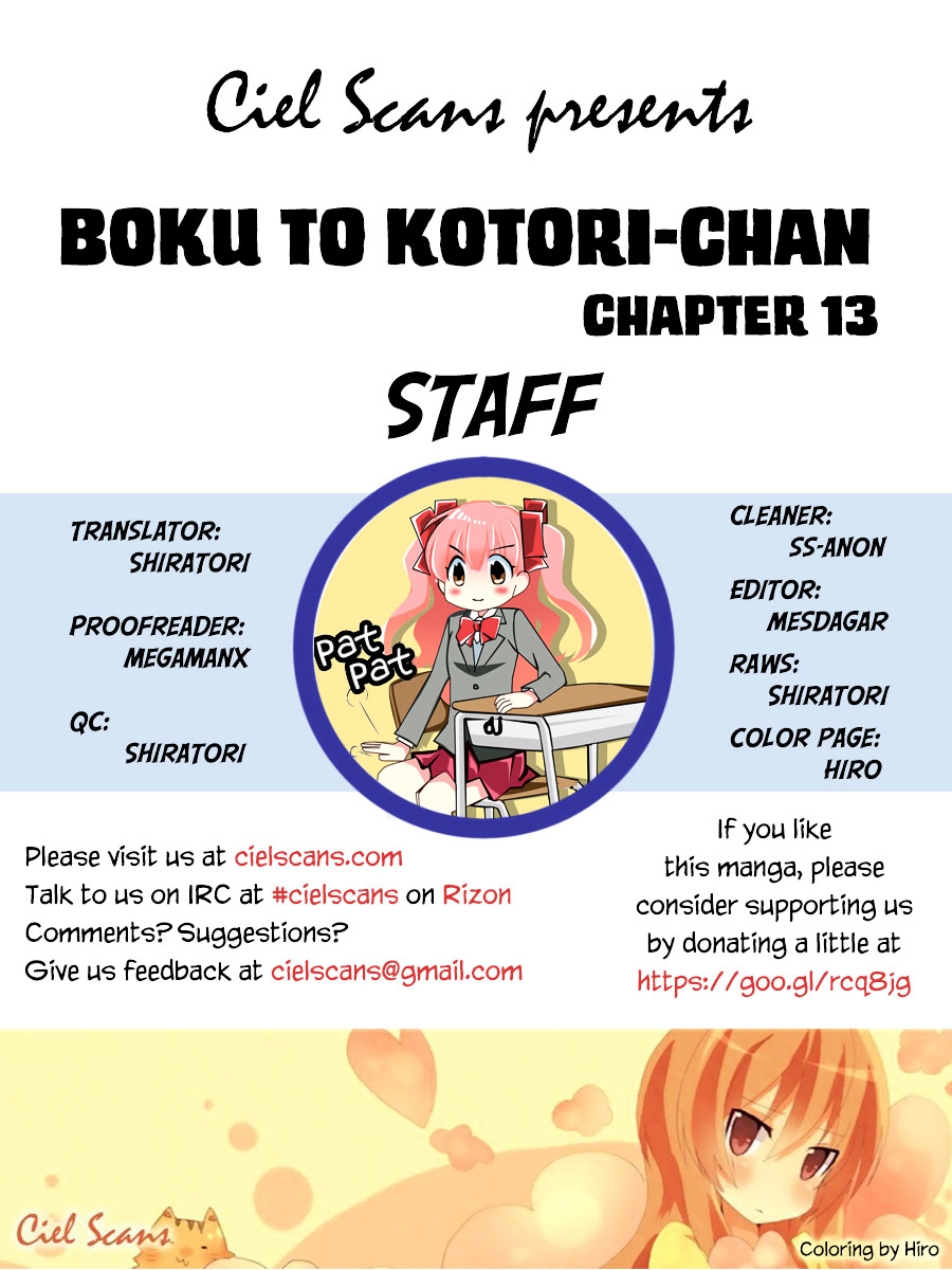 Boku To Kotori-Chan - Vol.1 Chapter 13