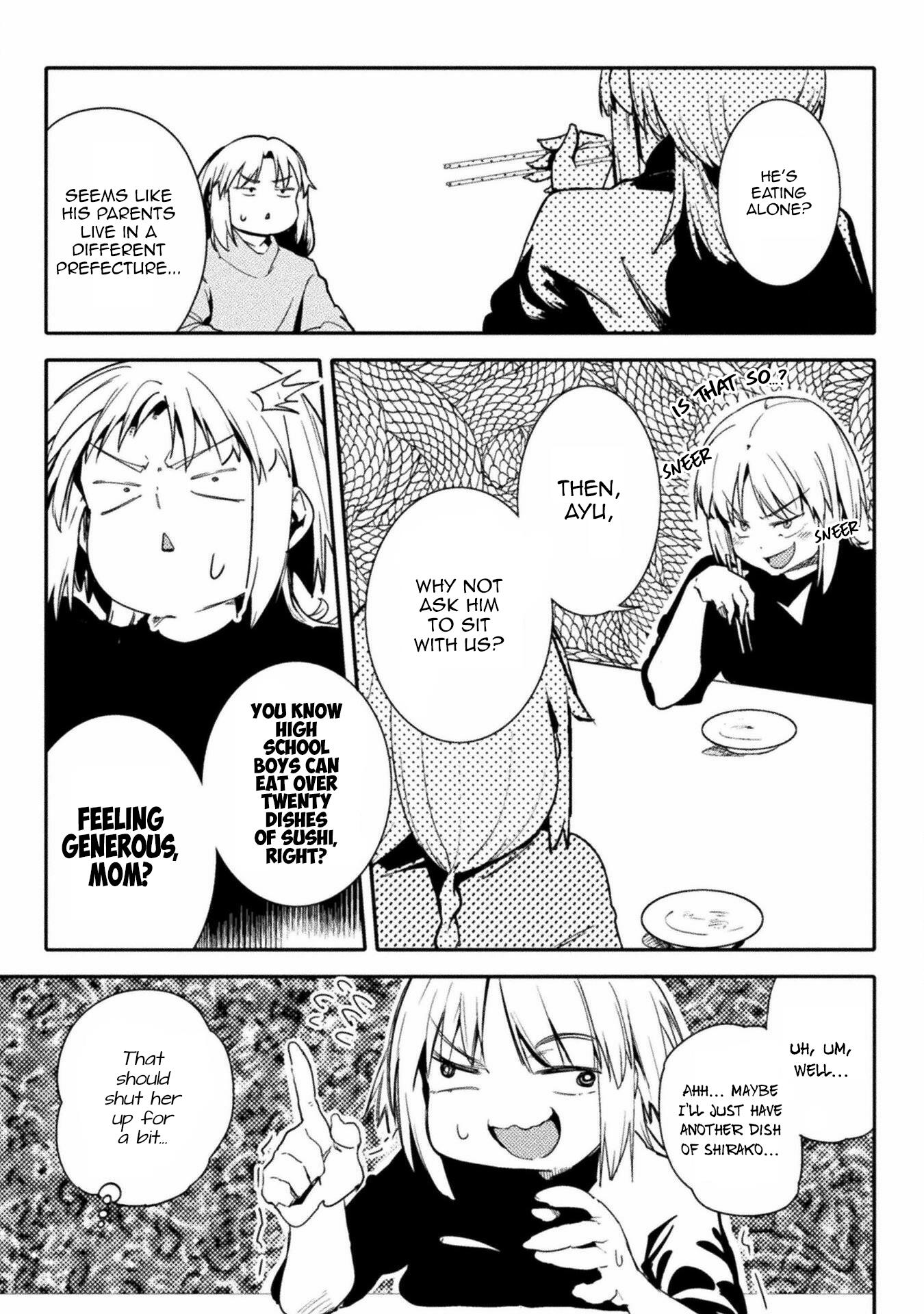 The World Of Moral Reversal - Vol.4 Chapter 37: Listen, Kid. When It Comes To Conveyor Belt Sushi... Become Someone Who Can Eat Conveyor Belt Sushi Whenever You Want.