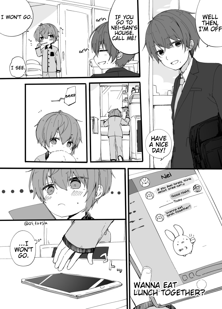 Nei And Souta's Petite Manga - Chapter 88