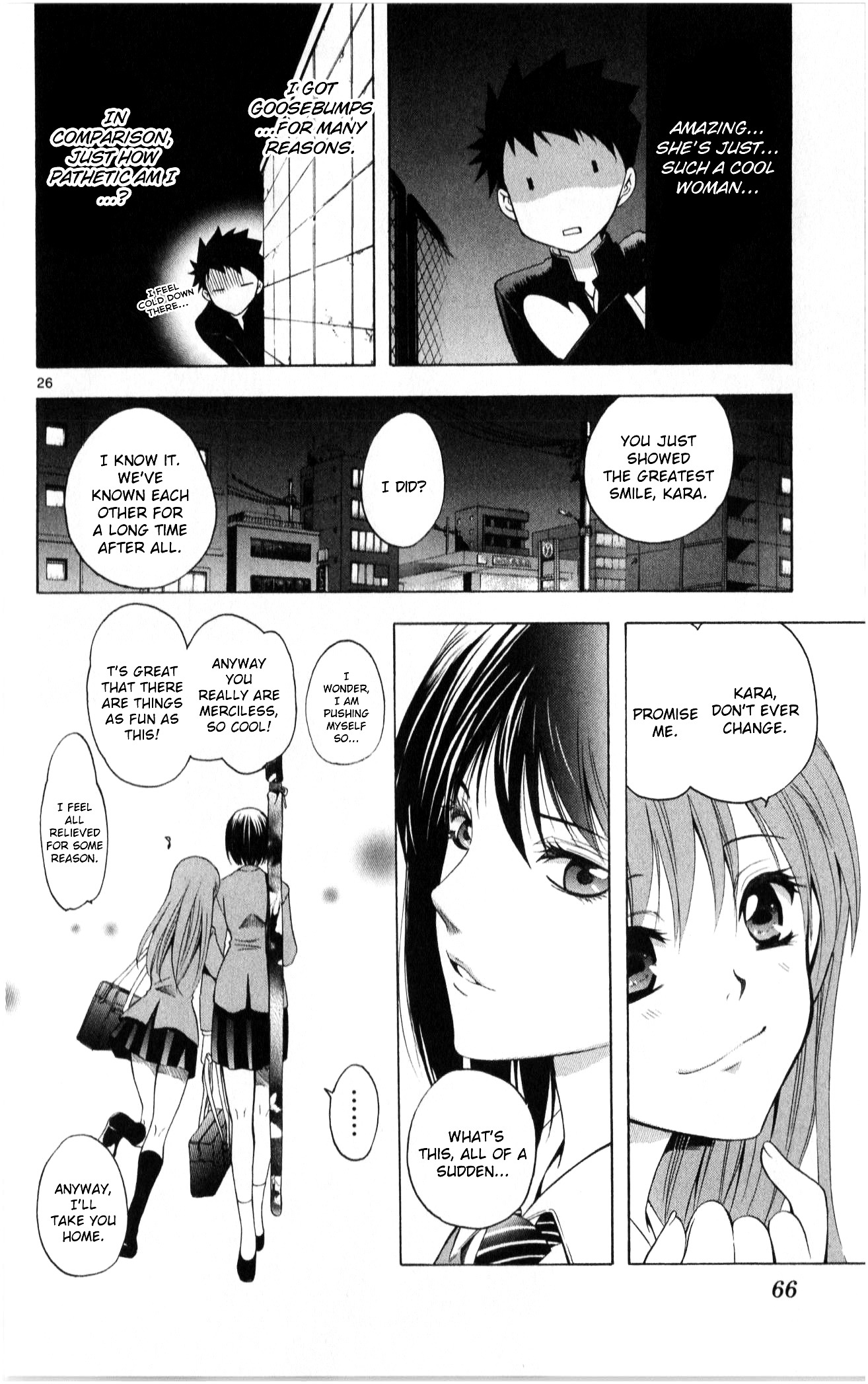 Nani Mo Nai Kedo Sora Wa Aoi - Vol.1 Chapter 2 : The Words "I Ll Take You Home"