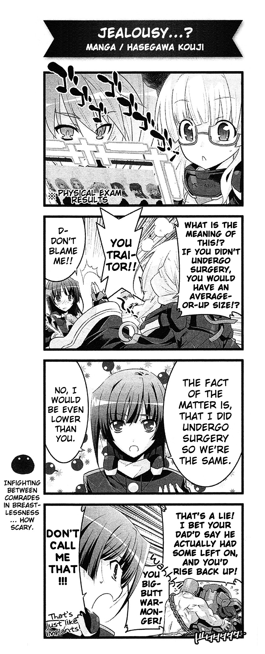 Kyoukai Senjou No Horizon - Animedia 4Koma - Chapter 0