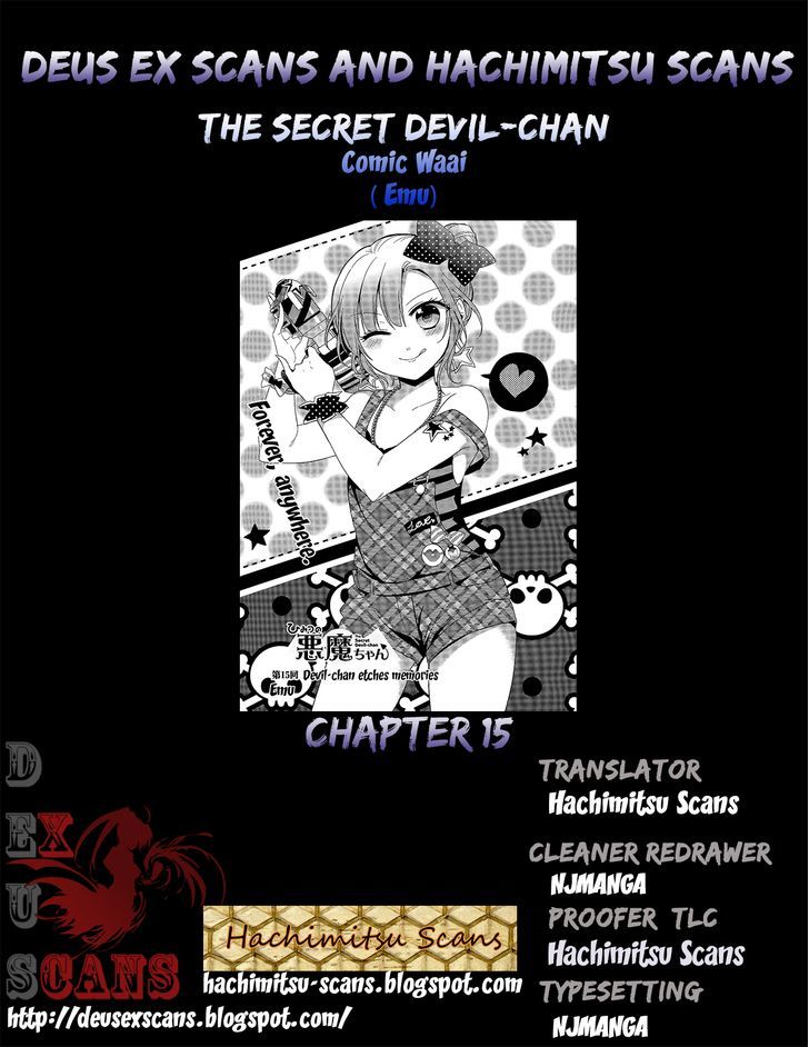 Himitsu No Akuma-Chan - Vol.2 Chapter 15 : Devil-Chan Etches Memories