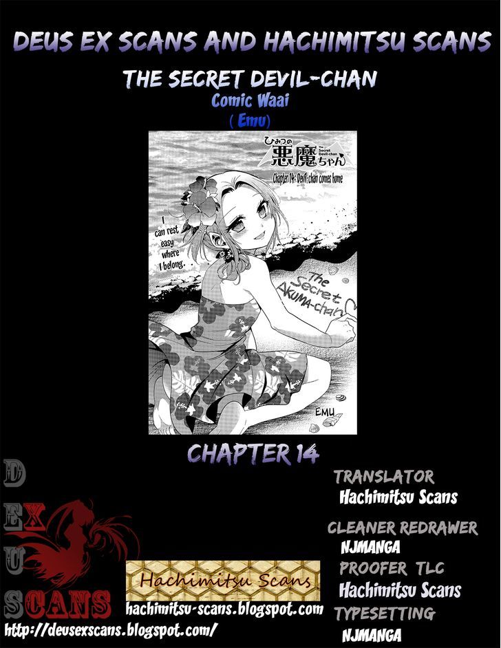 Himitsu No Akuma-Chan - Vol.2 Chapter 14 : Devil-Chan Comes Home