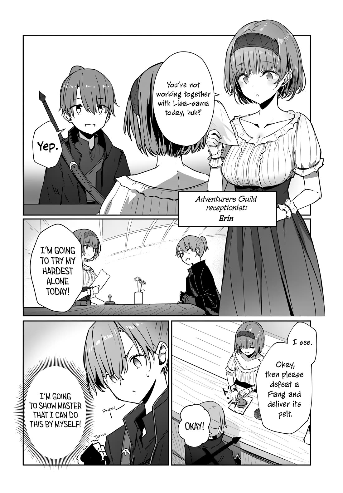 My Female Sword Master, Who I Live With, Is So Cute That I’m Happy Every Day - Chapter 4