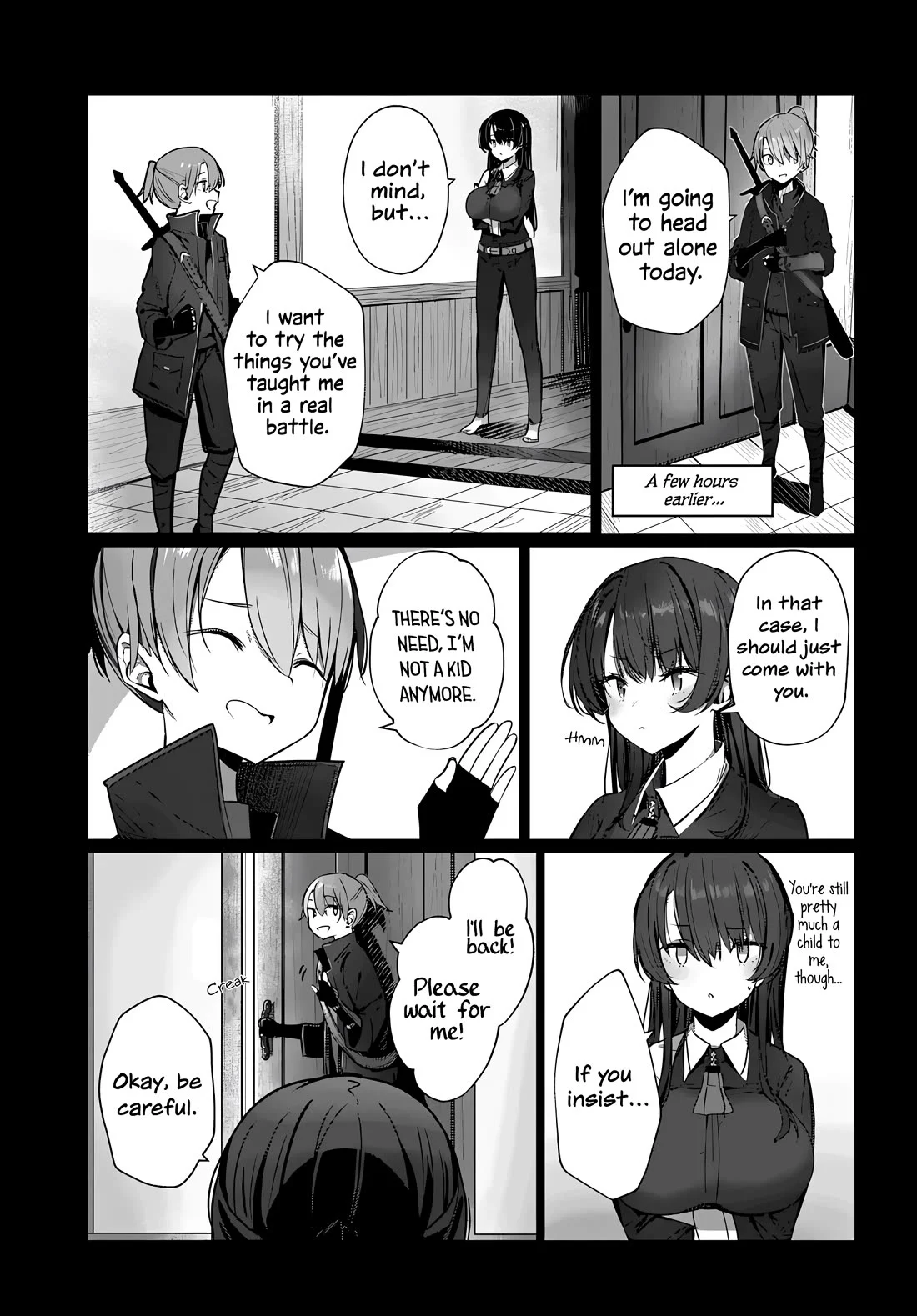 My Female Sword Master, Who I Live With, Is So Cute That I’m Happy Every Day - Chapter 4