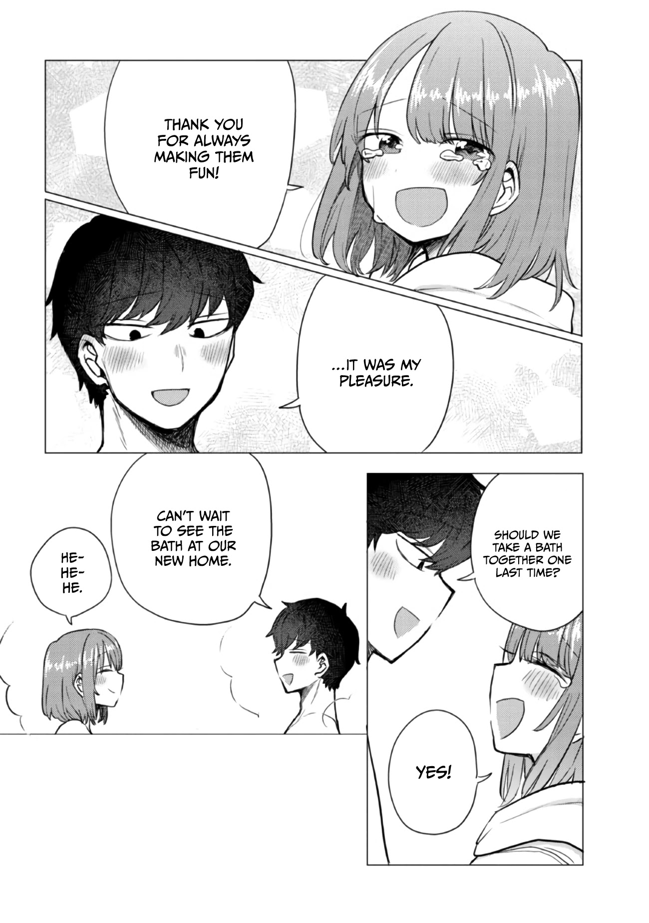 Girlfriend Who Absolutely Doesn’t Want To Take A Bath Vs Boyfriend Who Absolutely Wants Her To Take A Bath - Chapter 49: Moving Out [End]