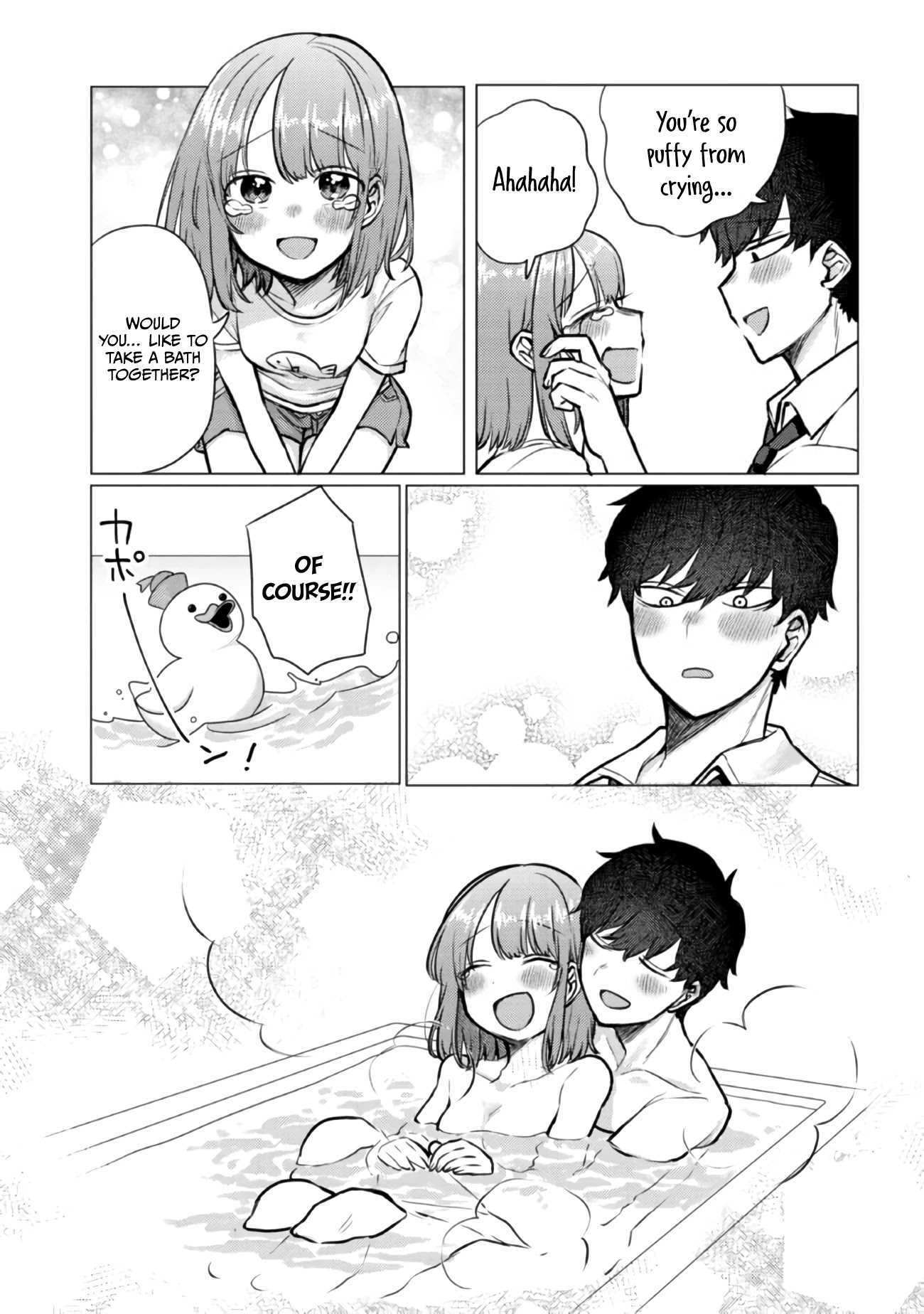 Girlfriend Who Absolutely Doesn’t Want To Take A Bath Vs Boyfriend Who Absolutely Wants Her To Take A Bath - Chapter 48: Confession