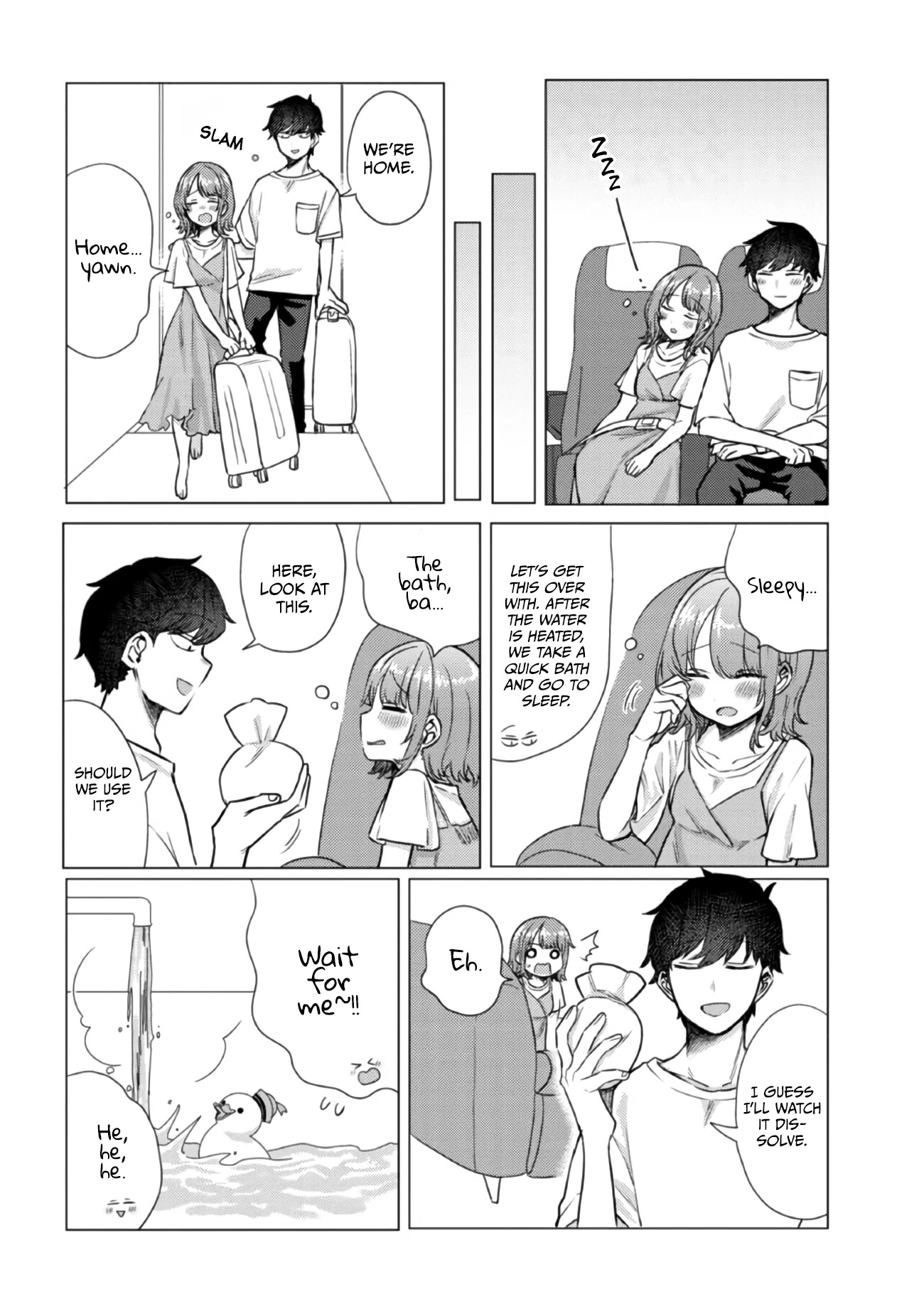 Girlfriend Who Absolutely Doesn’t Want To Take A Bath Vs Boyfriend Who Absolutely Wants Her To Take A Bath - Chapter 45: The Trip (Second Part)