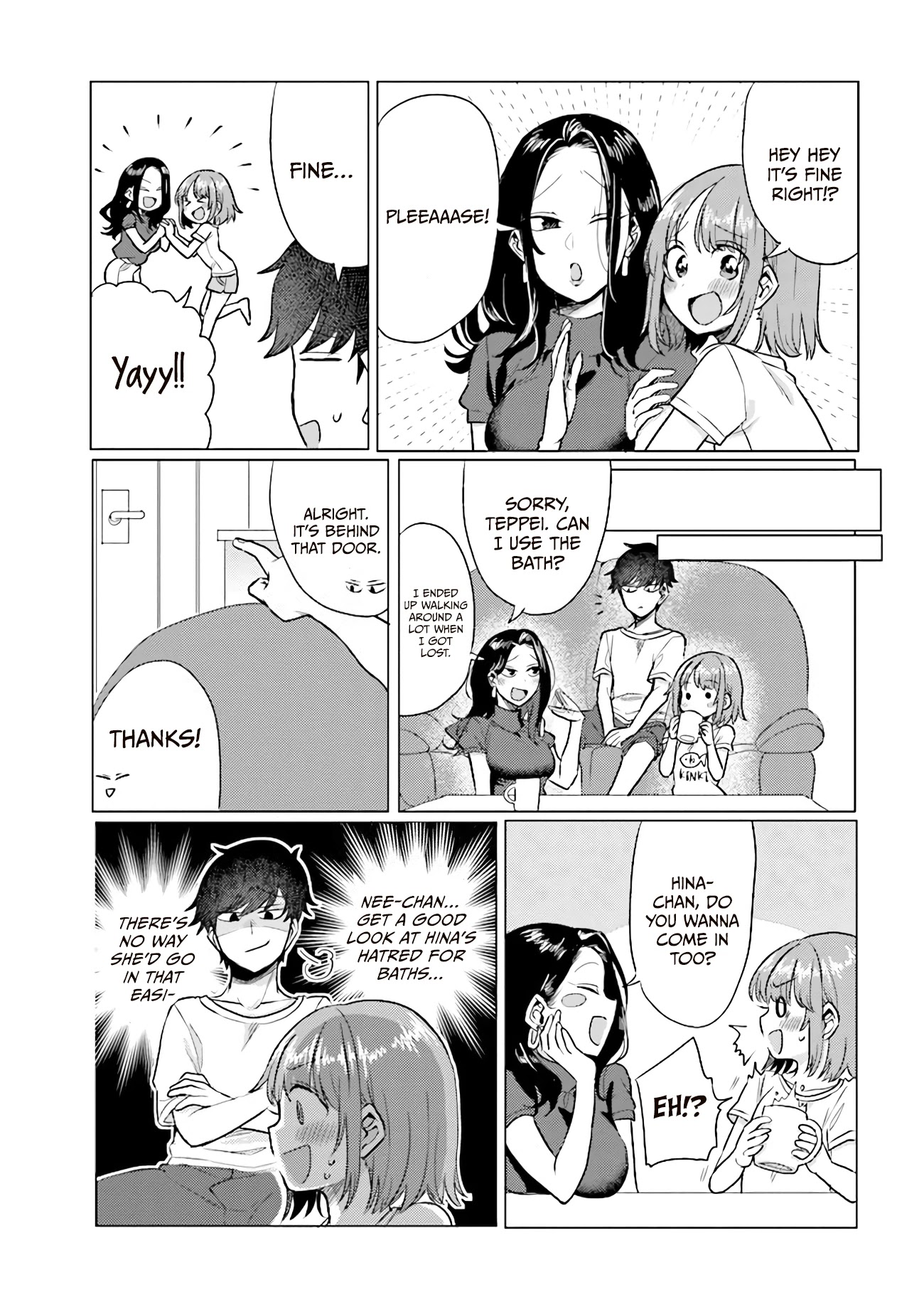 Girlfriend Who Absolutely Doesn’t Want To Take A Bath Vs Boyfriend Who Absolutely Wants Her To Take A Bath - Chapter 40: Older Sister