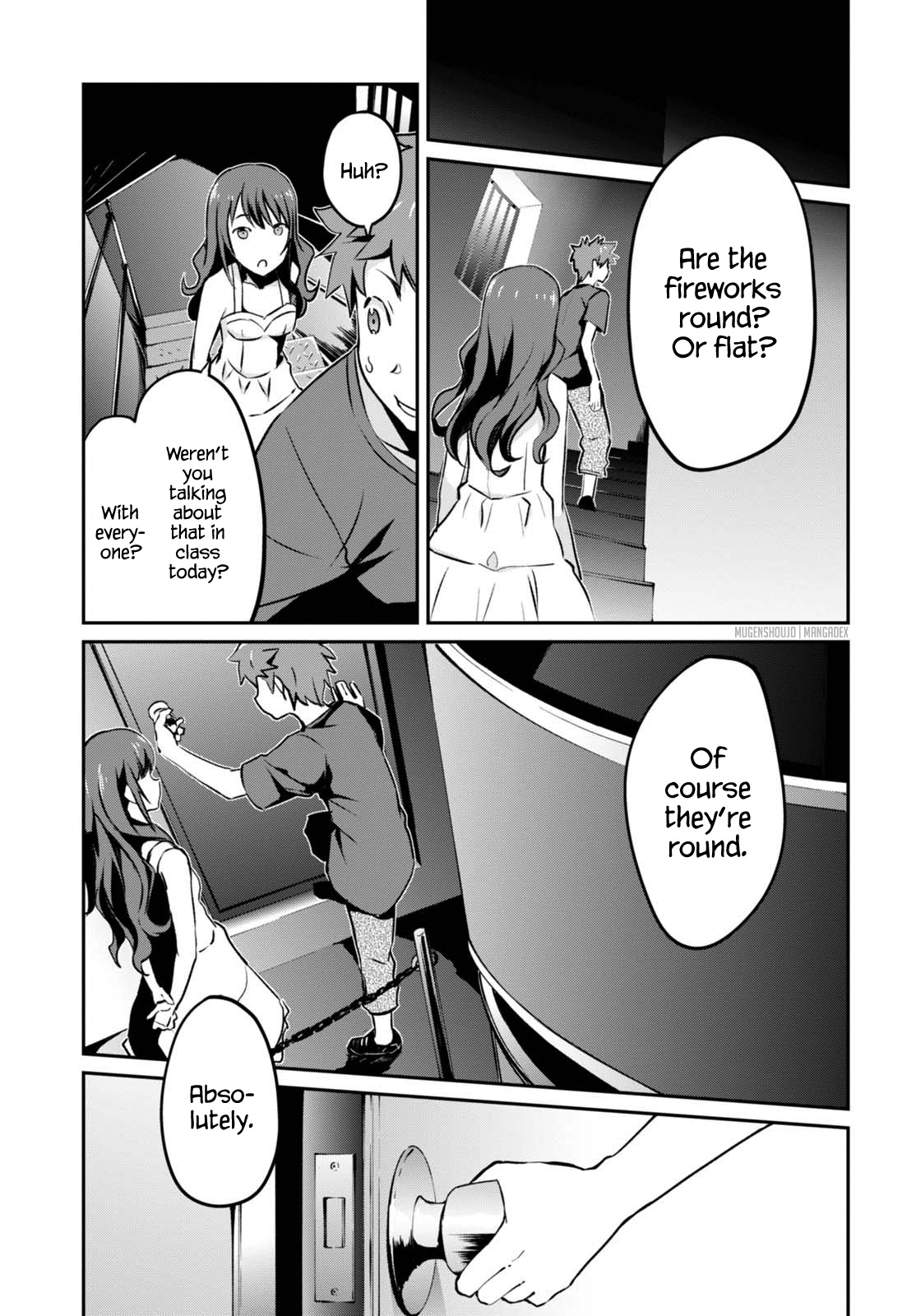 Uchiage Hanabi, Shita Kara Miru Ka? Yoko Kara Miru Ka? - Chapter 8