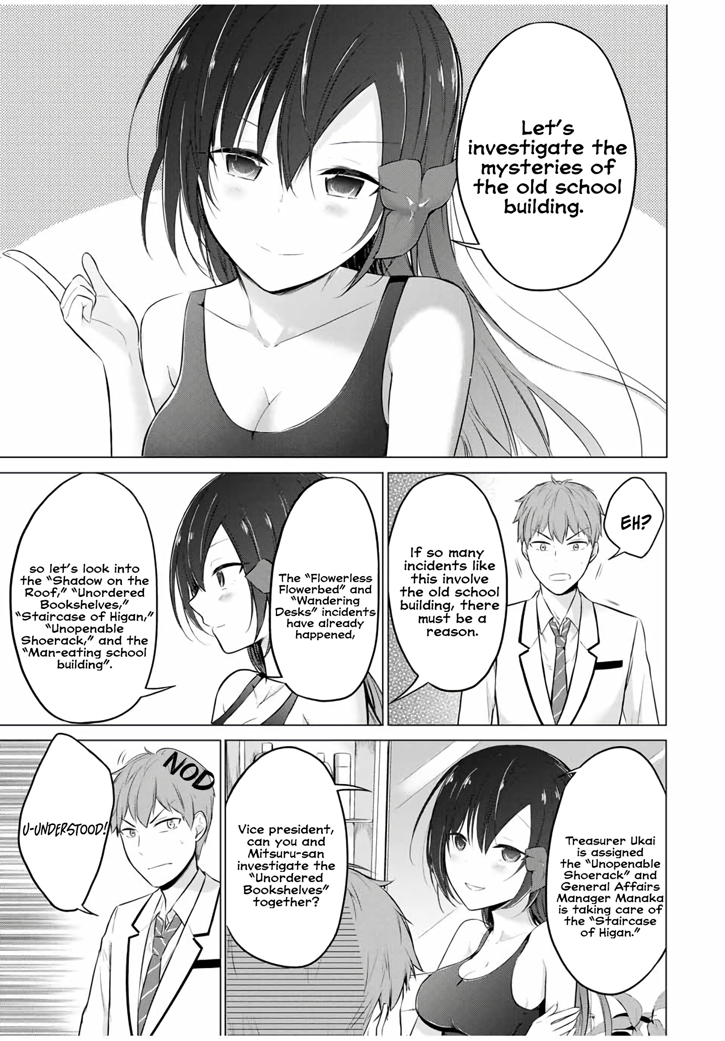 The Student Council President Solves Everything On The Bed - Vol.2 Chapter 7.1: Unordered Bookshelves ①