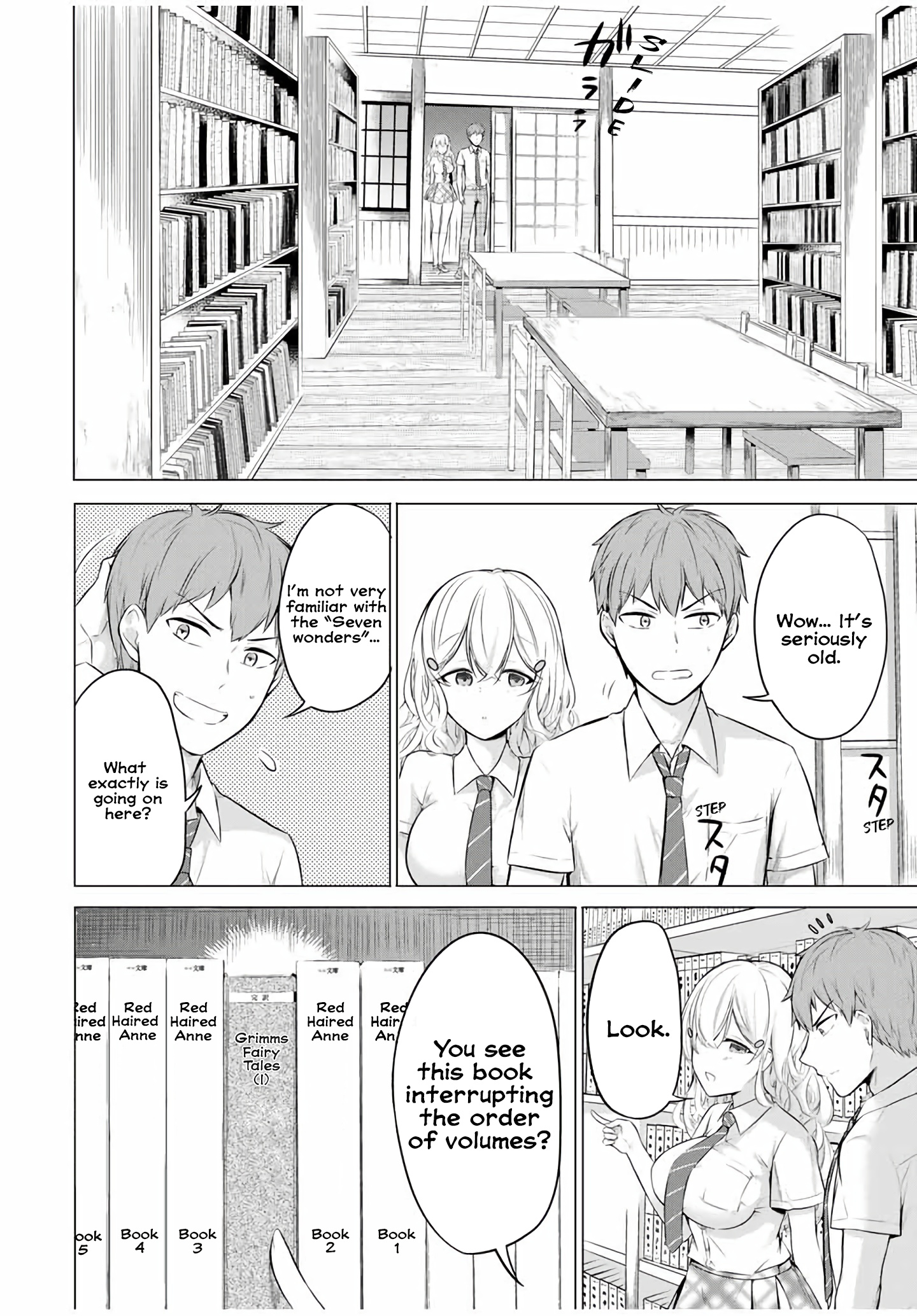 The Student Council President Solves Everything On The Bed - Vol.2 Chapter 7.1: Unordered Bookshelves ①