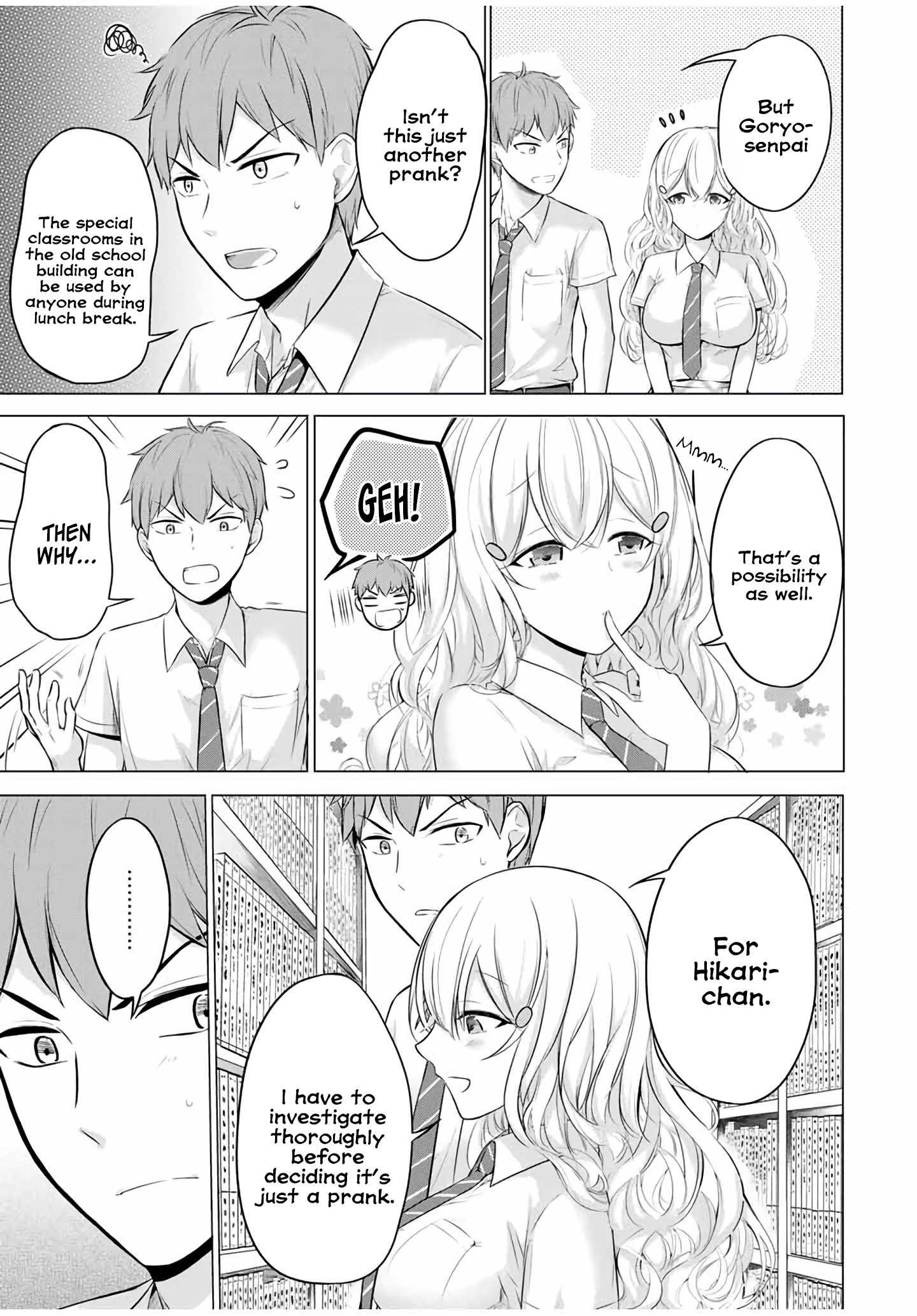 The Student Council President Solves Everything On The Bed - Vol.2 Chapter 7.1: Unordered Bookshelves ①