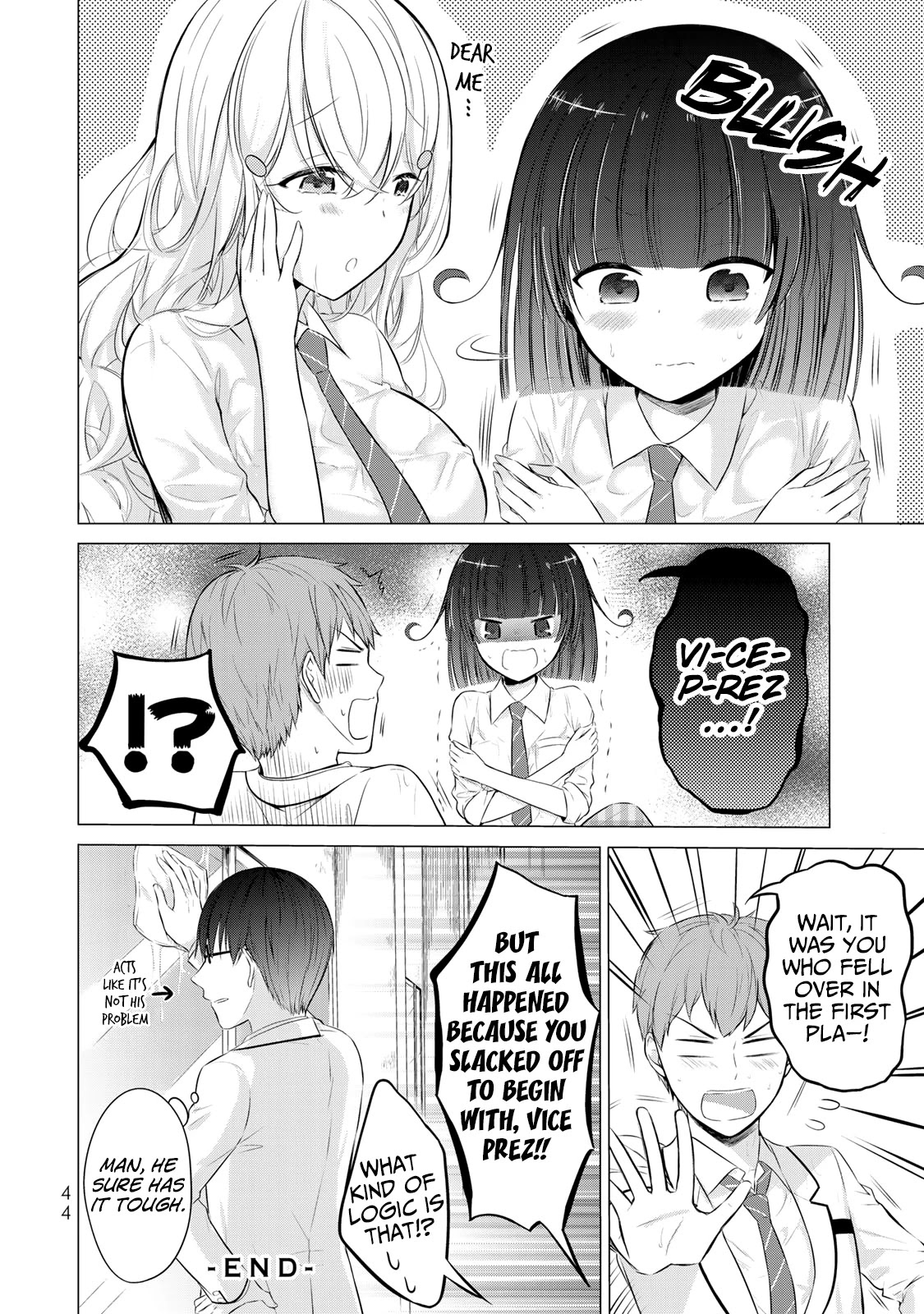 The Student Council President Solves Everything On The Bed - Chapter 9.5: Caught Wet-Handed