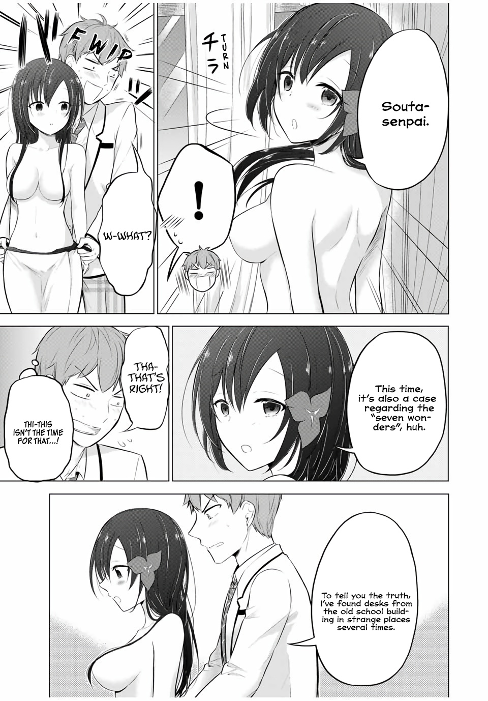 The Student Council President Solves Everything On The Bed - Vol.2 Chapter 6.2: The Wandering Desks Part 2