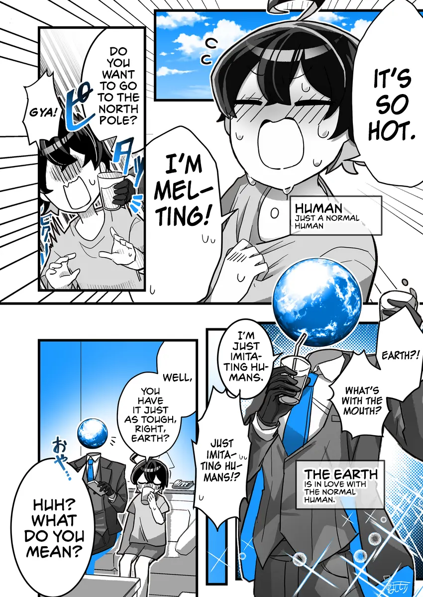 Chikyuu Wa Ningen Ni Koishiteru - Chapter 2: Apparently Earth Doesn't Care About Climate Change