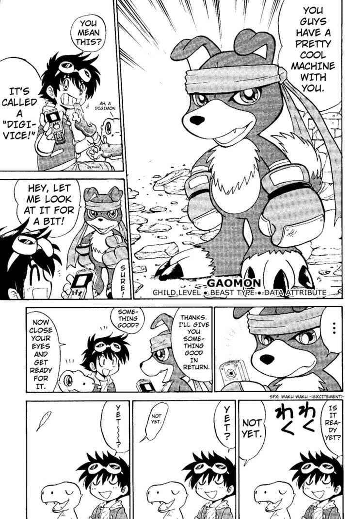 Digimon Next - Vol.1 Chapter 5 : Yuu And Gaomon!