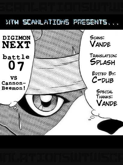 Digimon Next - Vol.2 Chapter 7 : Vs Cannonbeemon