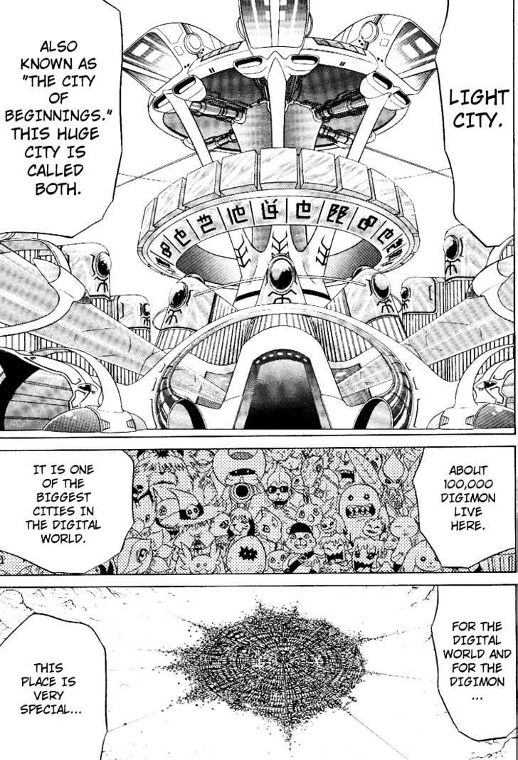 Digimon Next - Vol.2 Chapter 12 : The City Of Light, Light City!!