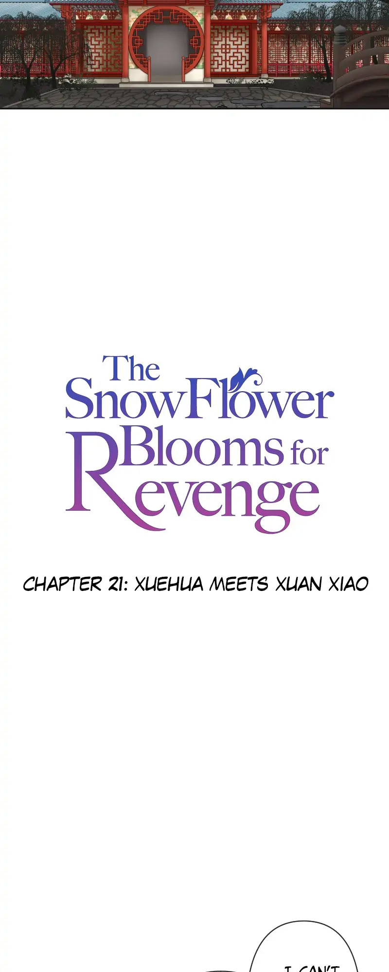 The Snowflower Blooms For Revenge - Chapter 21