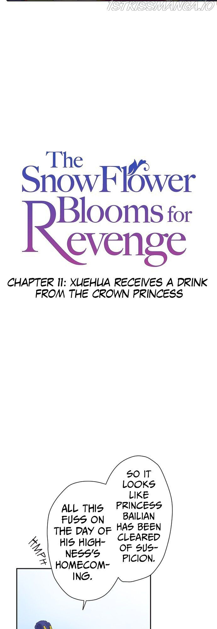 The Snowflower Blooms For Revenge - Chapter 11