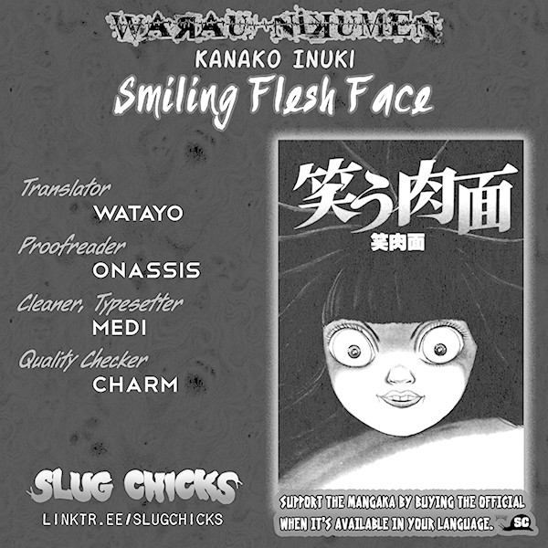 Warau Nikumen - Chapter 1: Smiling Flesh Face