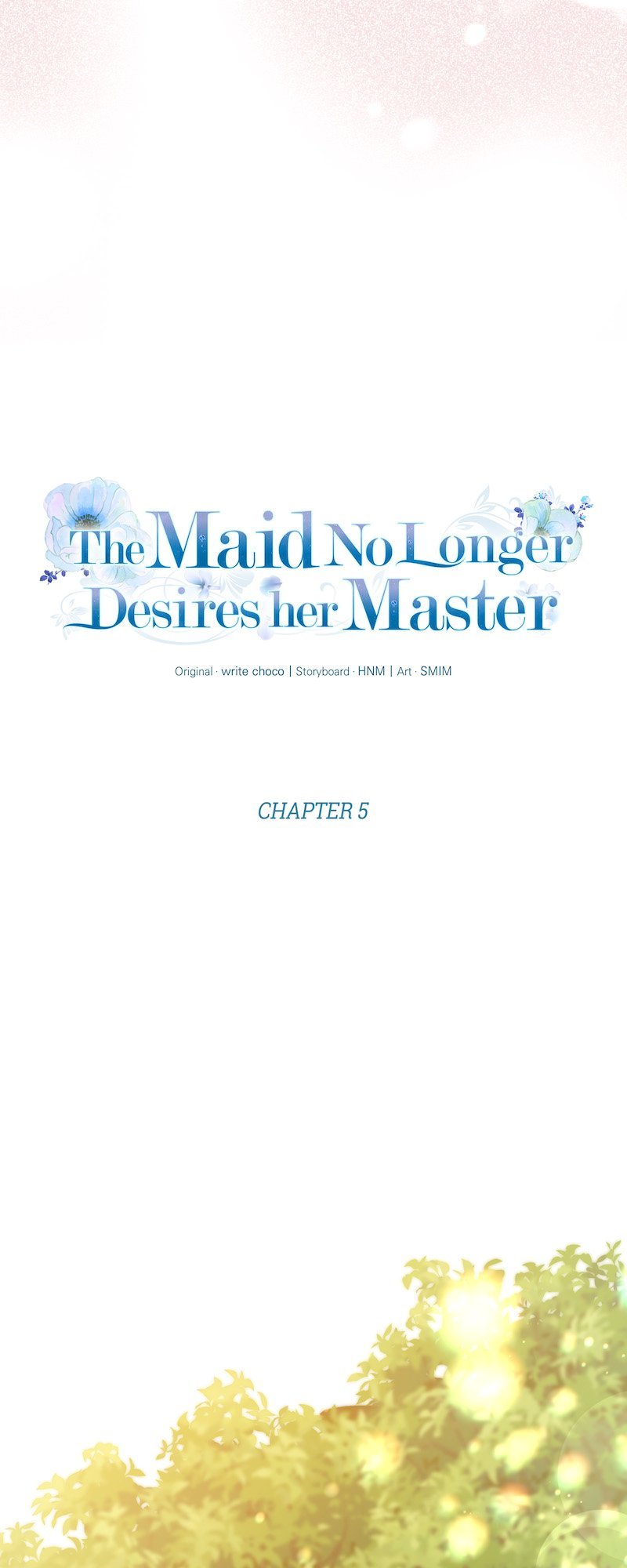 The Maid No Longer Desires Her Master - Chapter 5