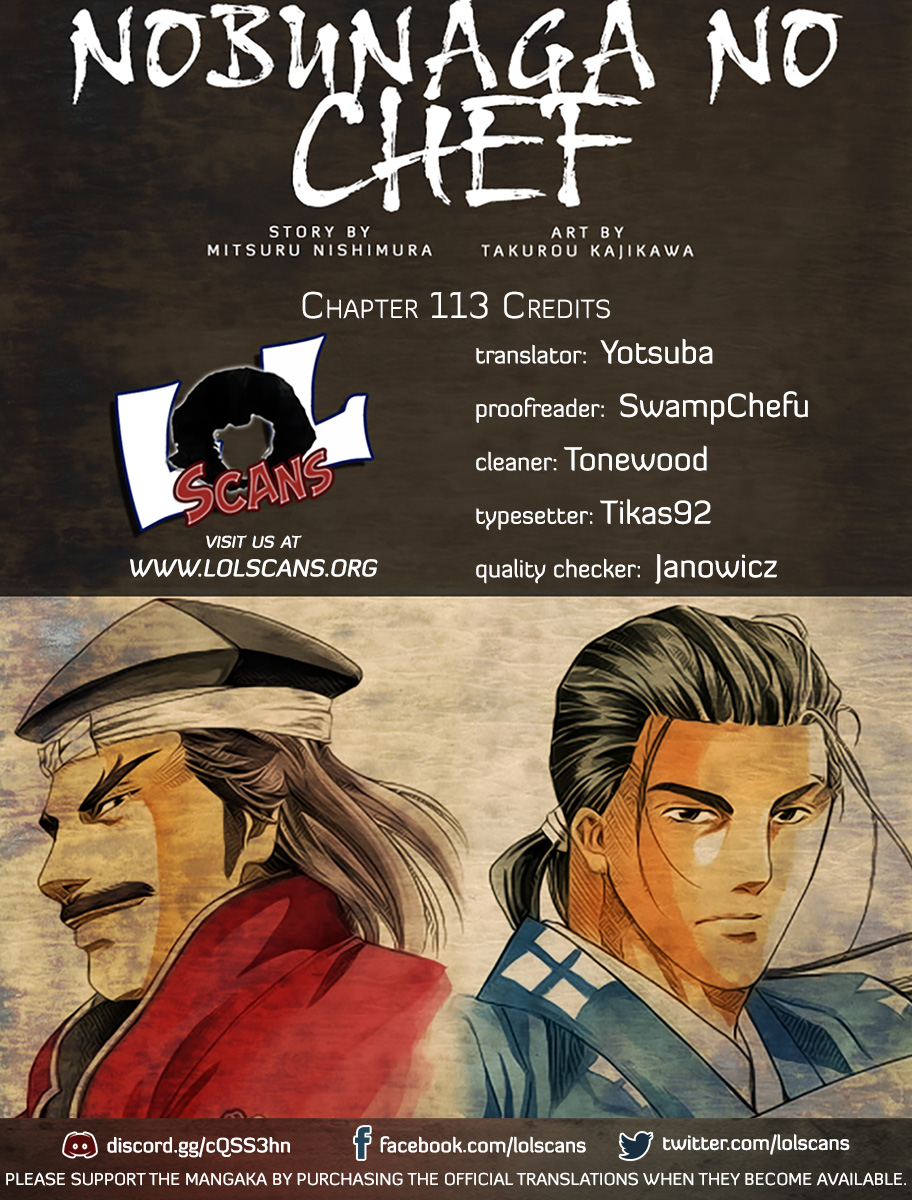 Nobunaga No Chef - Vol.13 Chapter 113: His Intentions