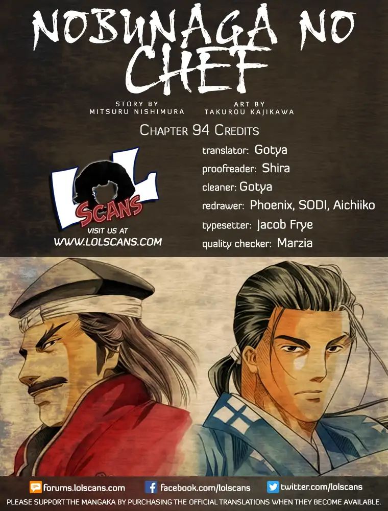 Nobunaga No Chef - Vol.11 Chapter 94: The Crane's Vow