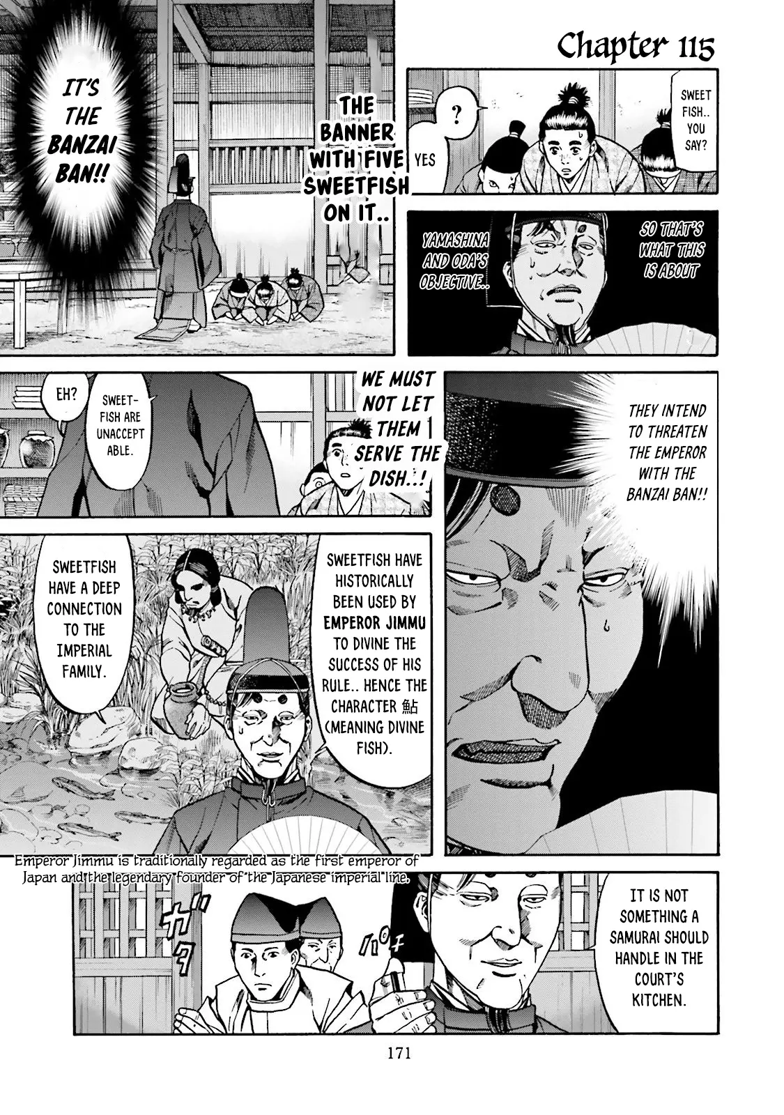 Nobunaga No Chef - Chapter 115: Sweetfish