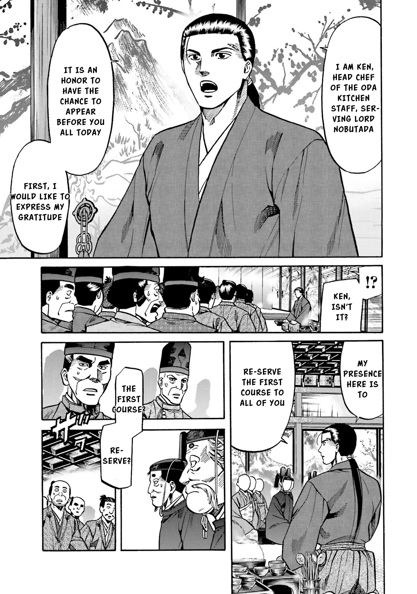 Nobunaga No Chef - Chapter 139: The Trampled Banquet