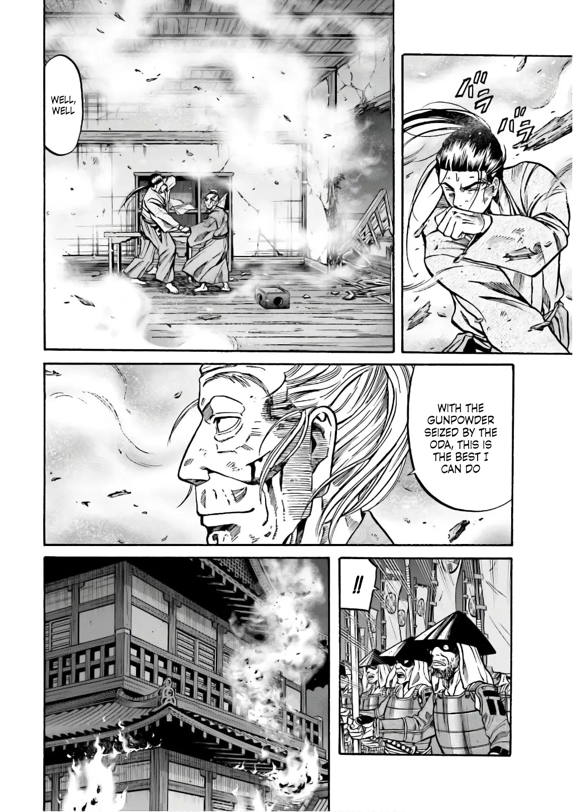 Nobunaga No Chef - Chapter 190: The Burning Of Shigisan Castle