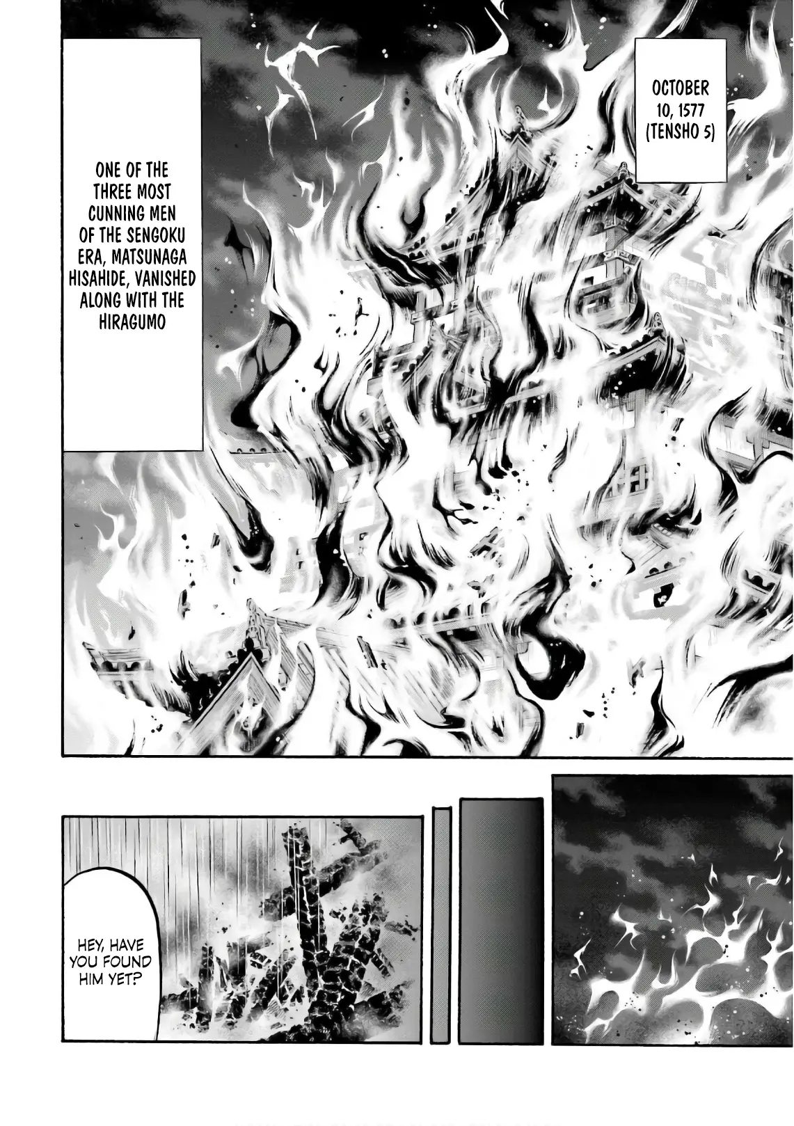 Nobunaga No Chef - Chapter 190: The Burning Of Shigisan Castle